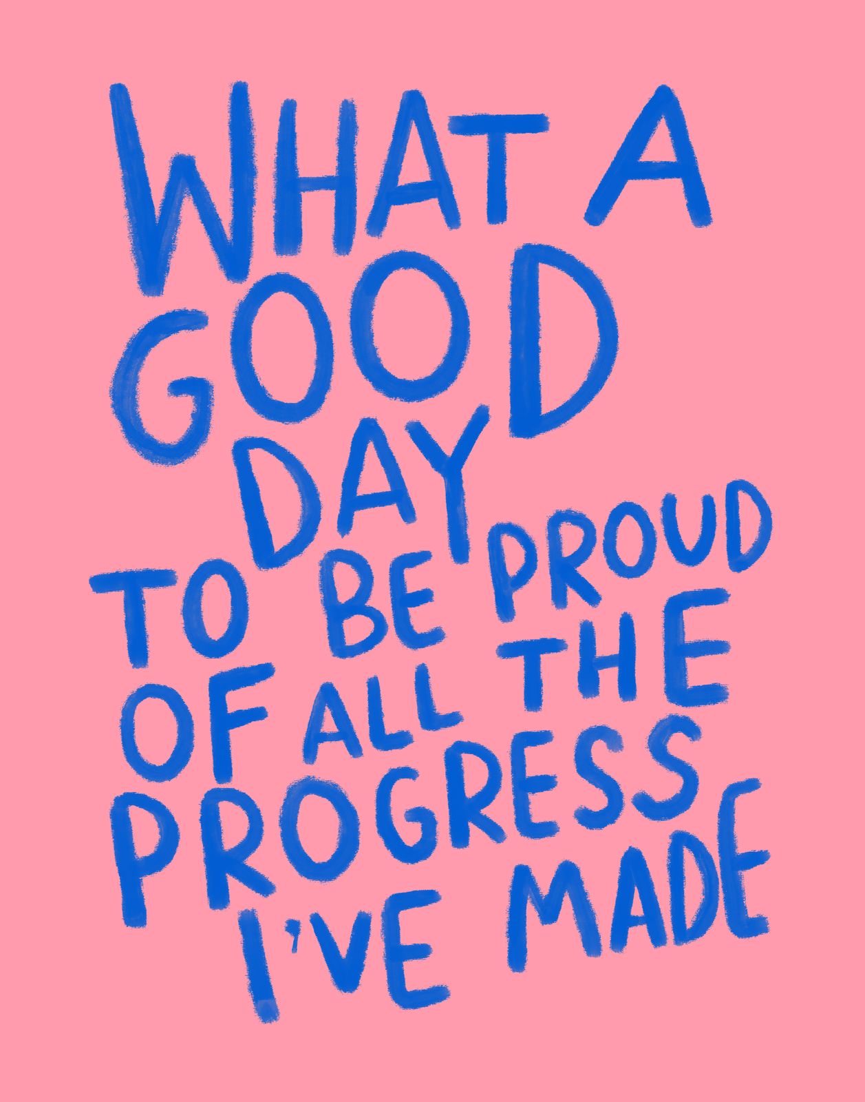 Poster - Motivationele Voortgangsboodschap