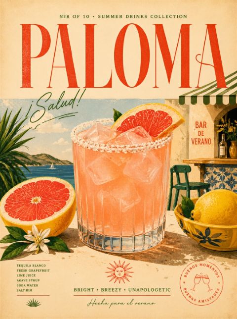 Poster - Paloma Zomerdranken
