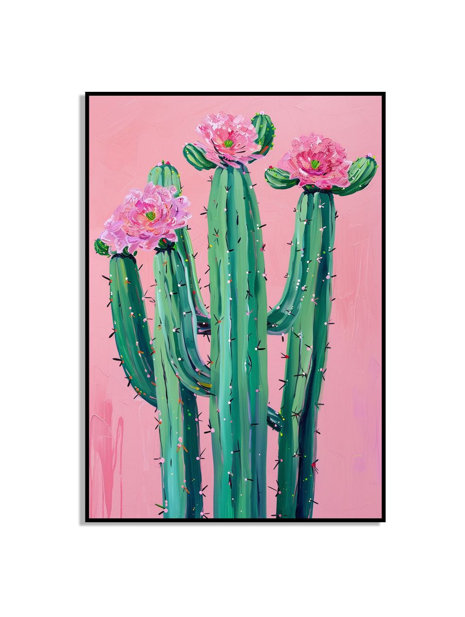 Cactusbloem Kunstposter