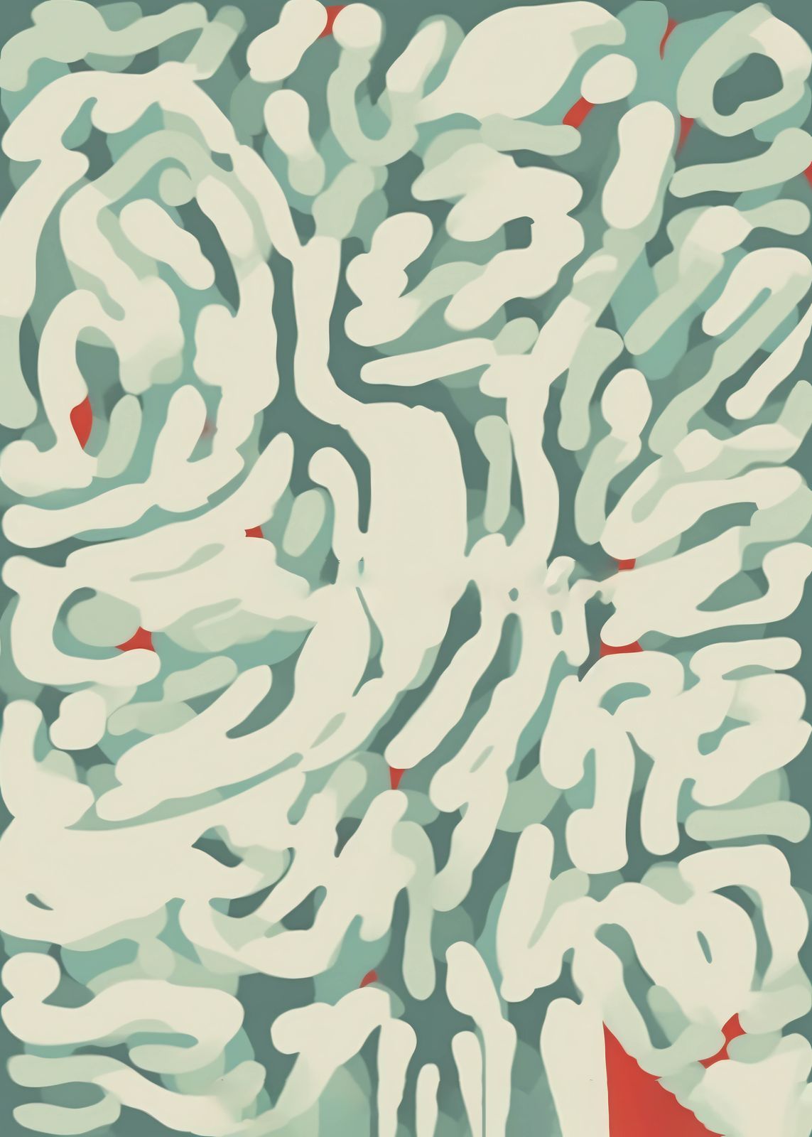 Poster - Abstract Kunstontwerp