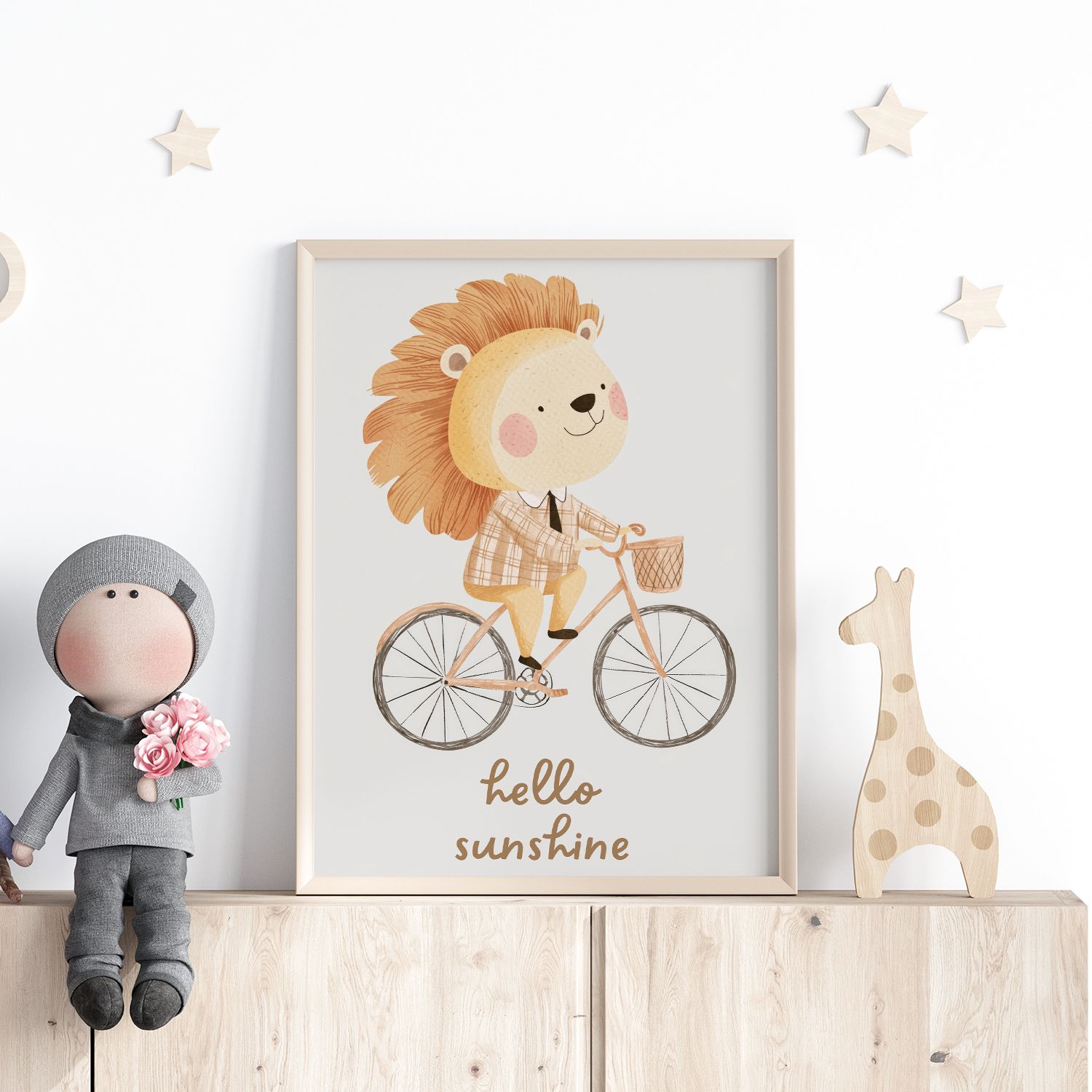 Poster - Hallo Zonnetje