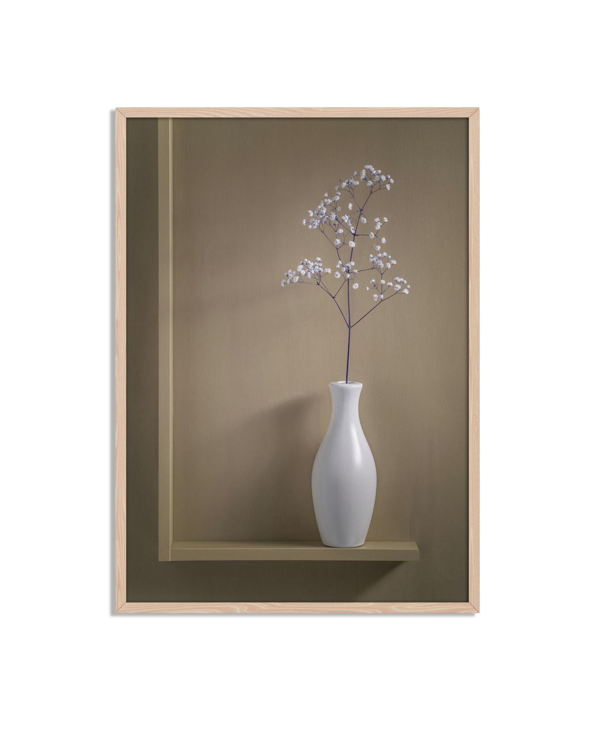 Minimalistische Vaas Bloemenposter