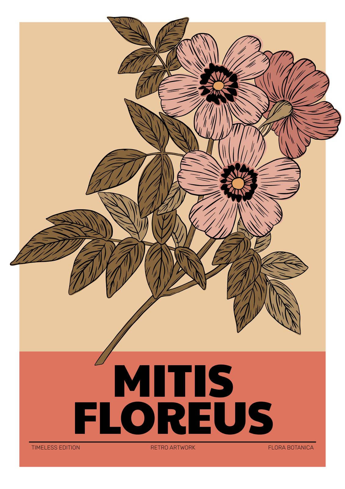 Poster - Bloemcollectie / Set van 3