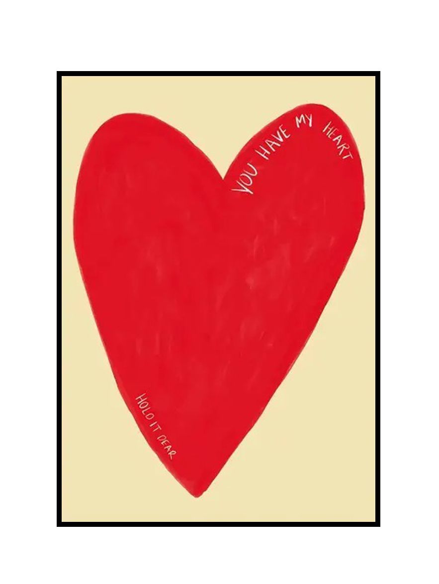 Poster - Jij hebt mijn hart