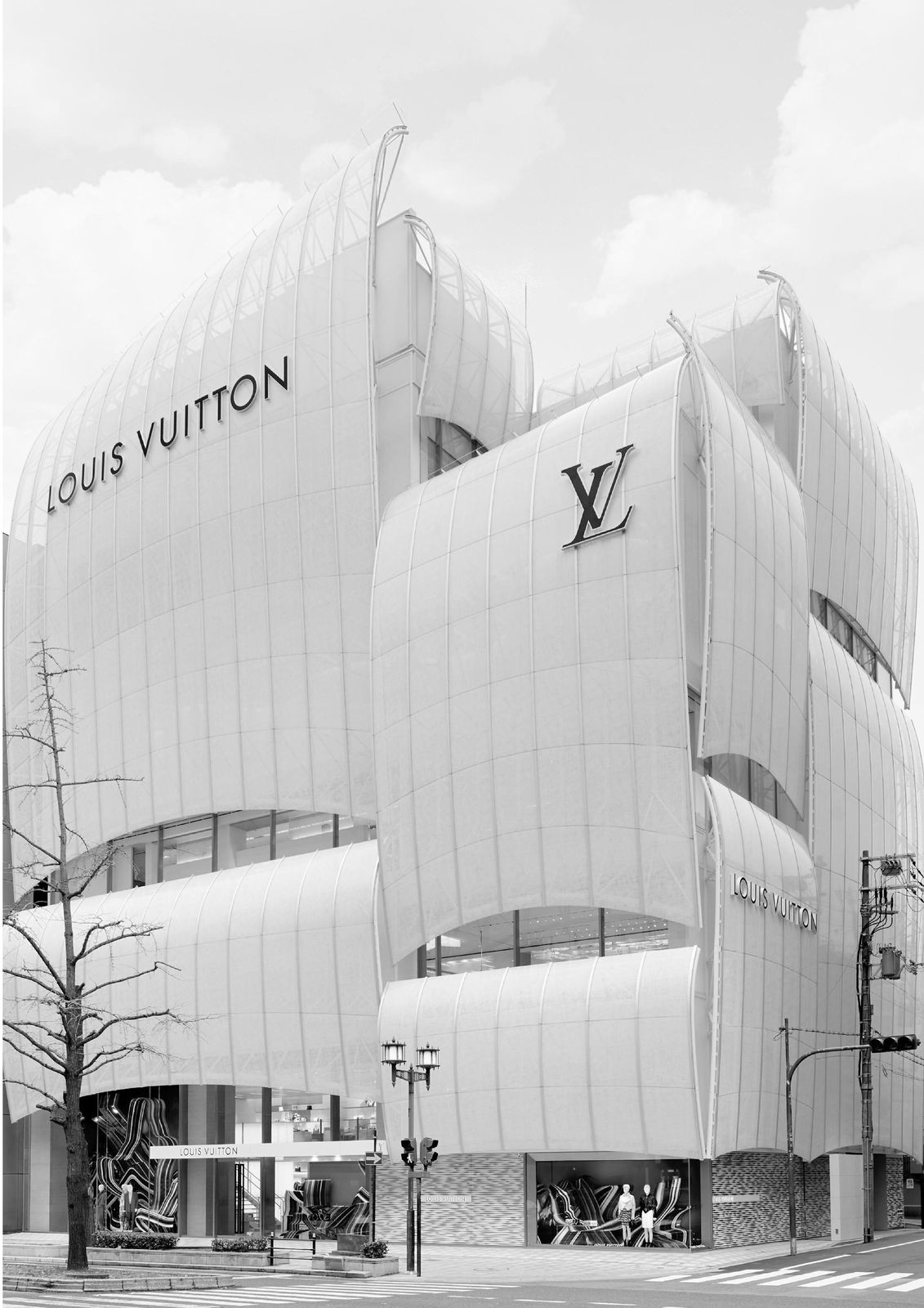 Louis Vuitton Architectuur Poster