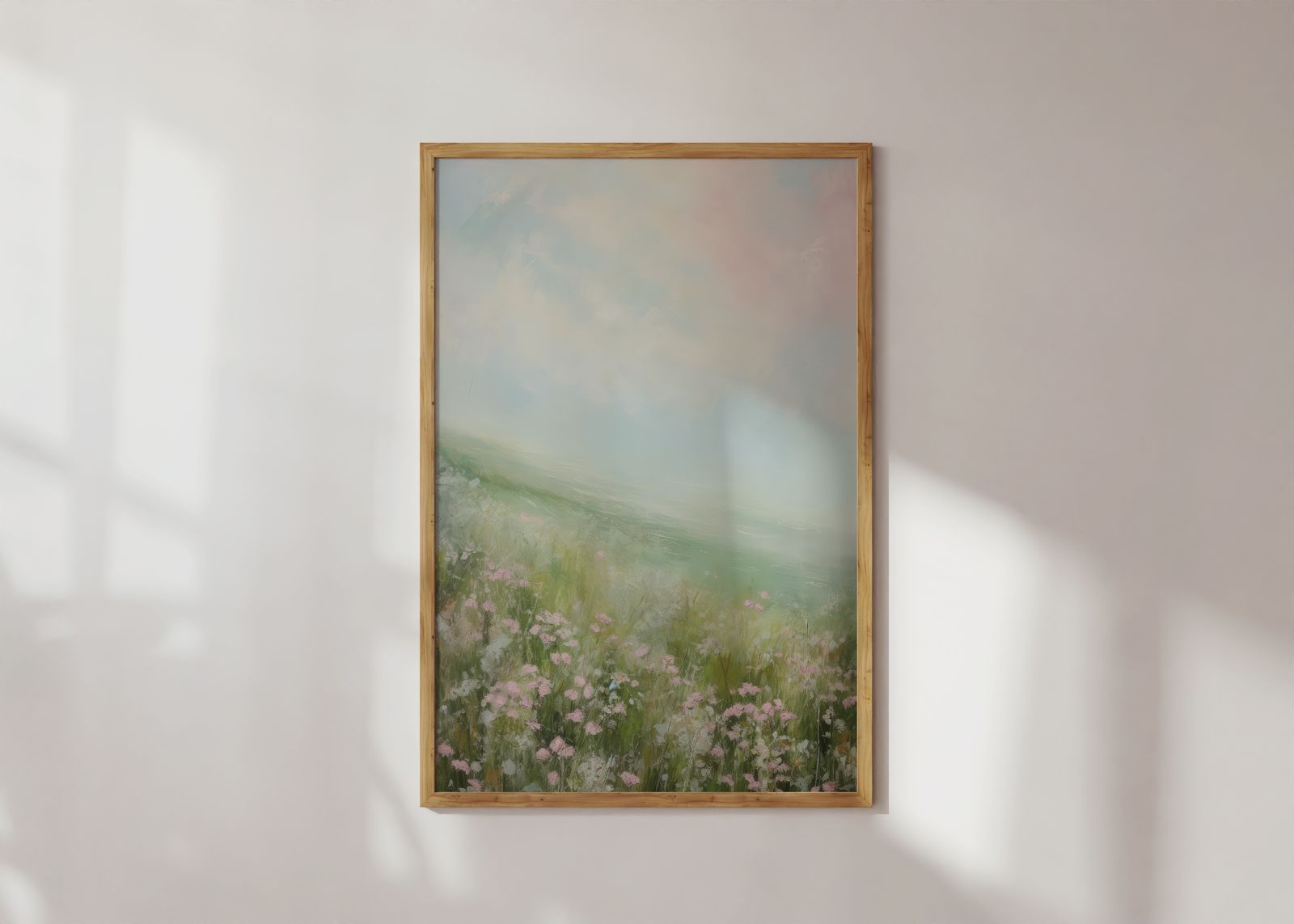 Poster - Bloemenlandschap