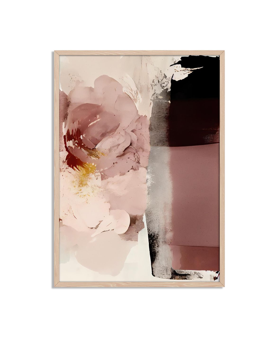Abstract Bloem Poster
