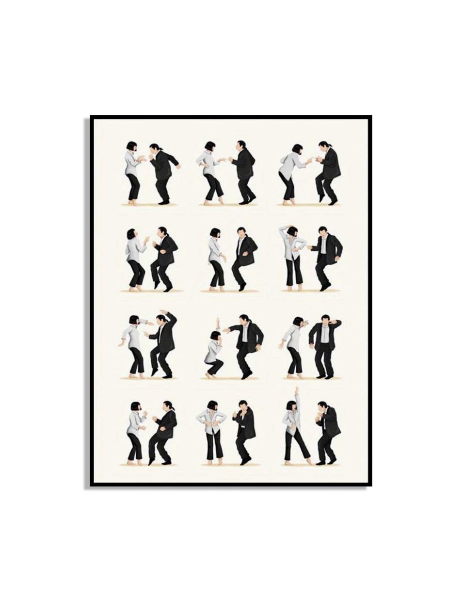 Dansbewegingen Poster