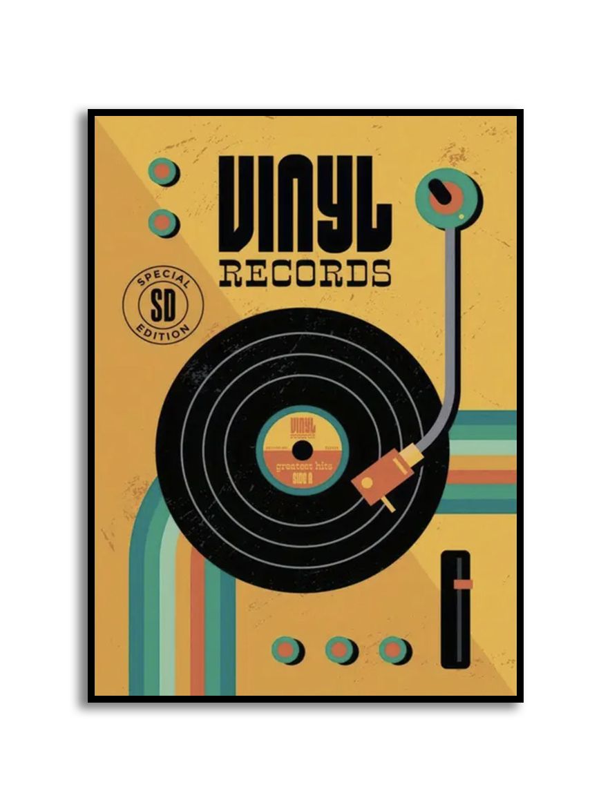 Poster - Vinylplaten