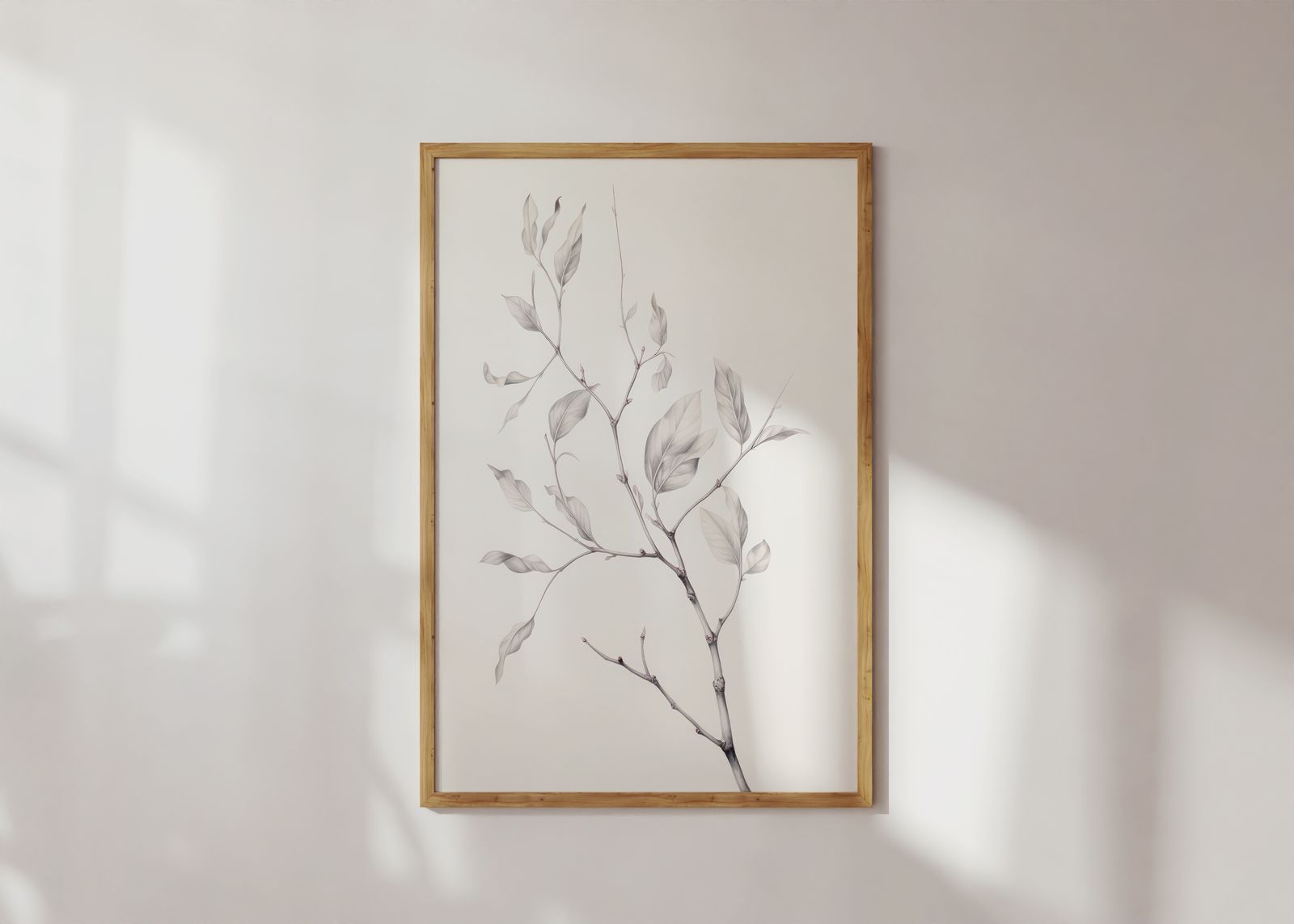 Poster - Botanisch Bladontwerp