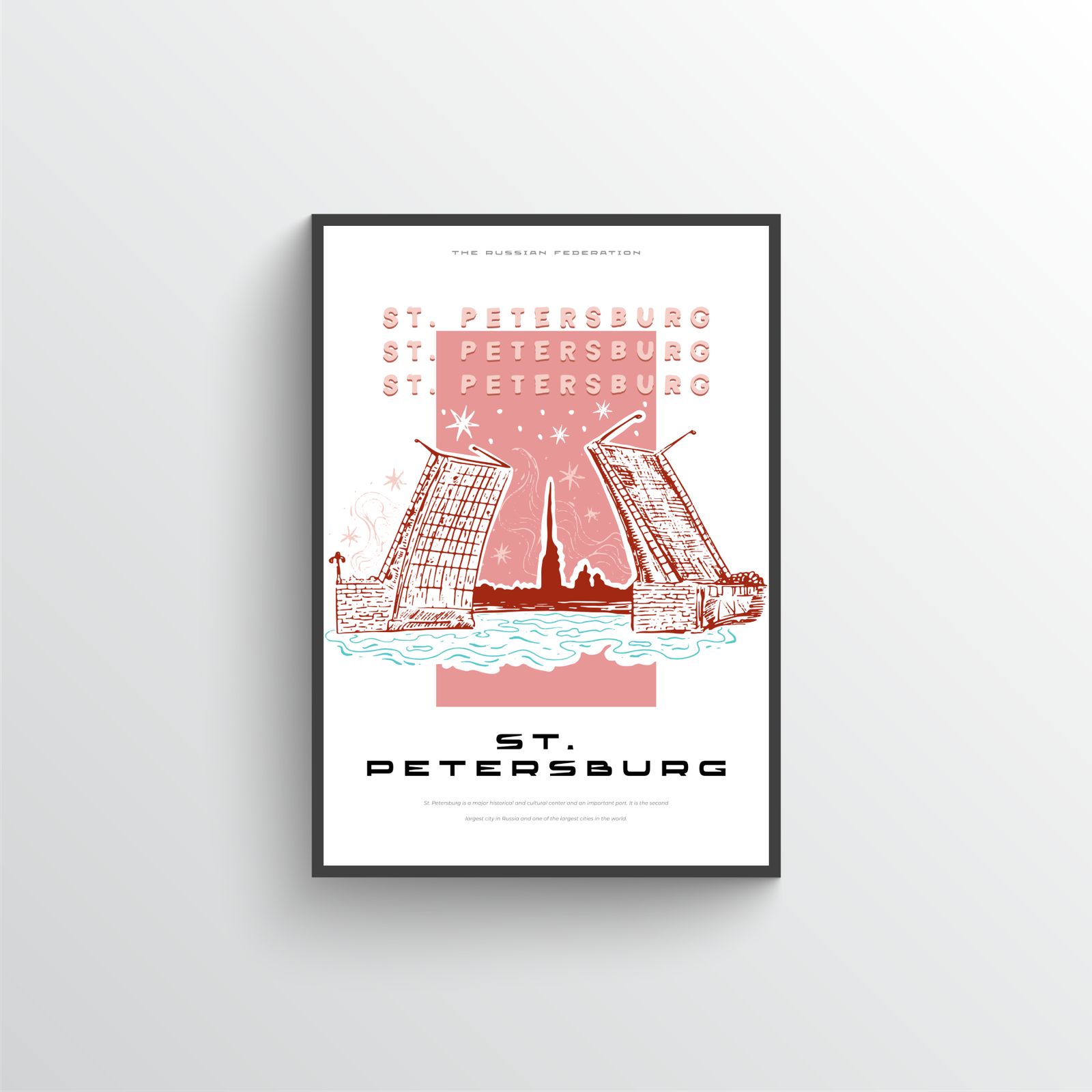 St. Petersburg Poster