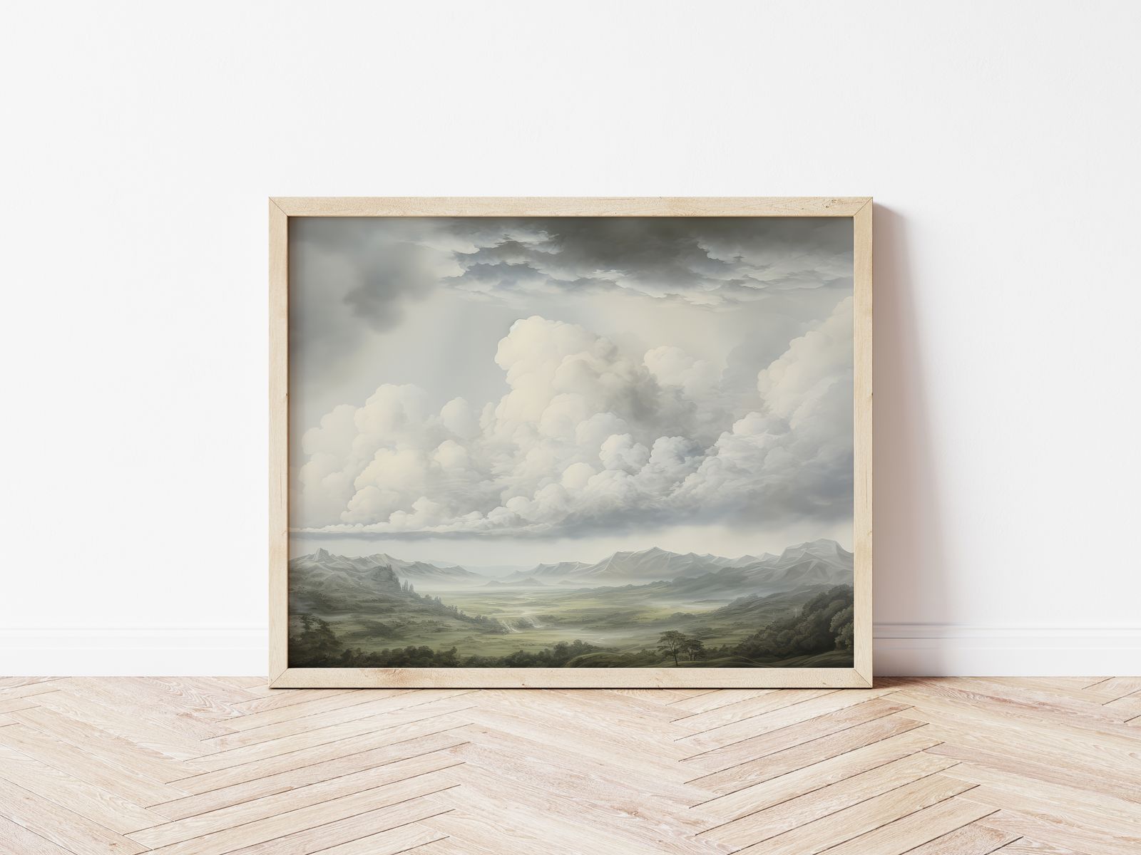 Poster - Rustig Landschap