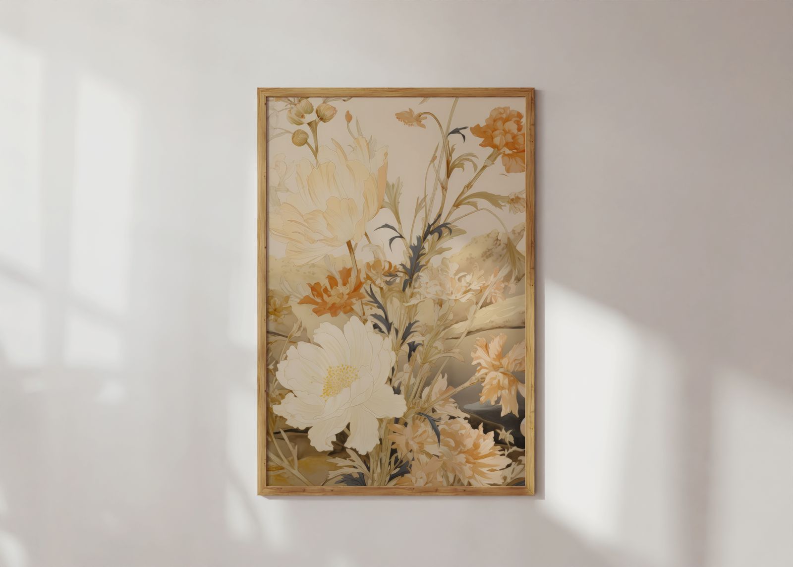 Poster - Bloementuin