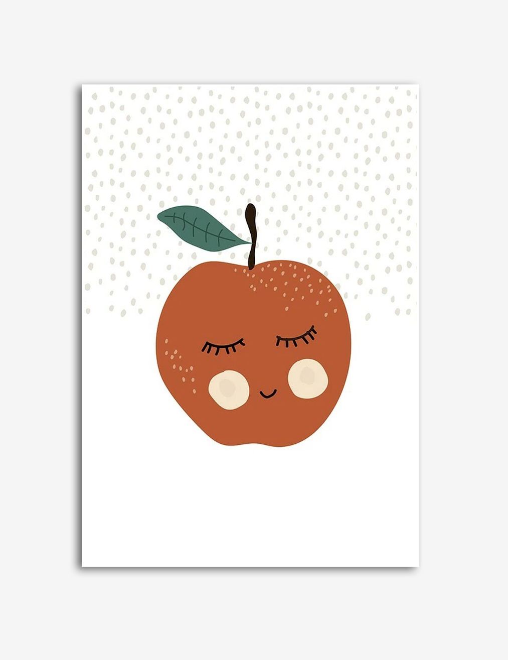 Schattig Appel Poster