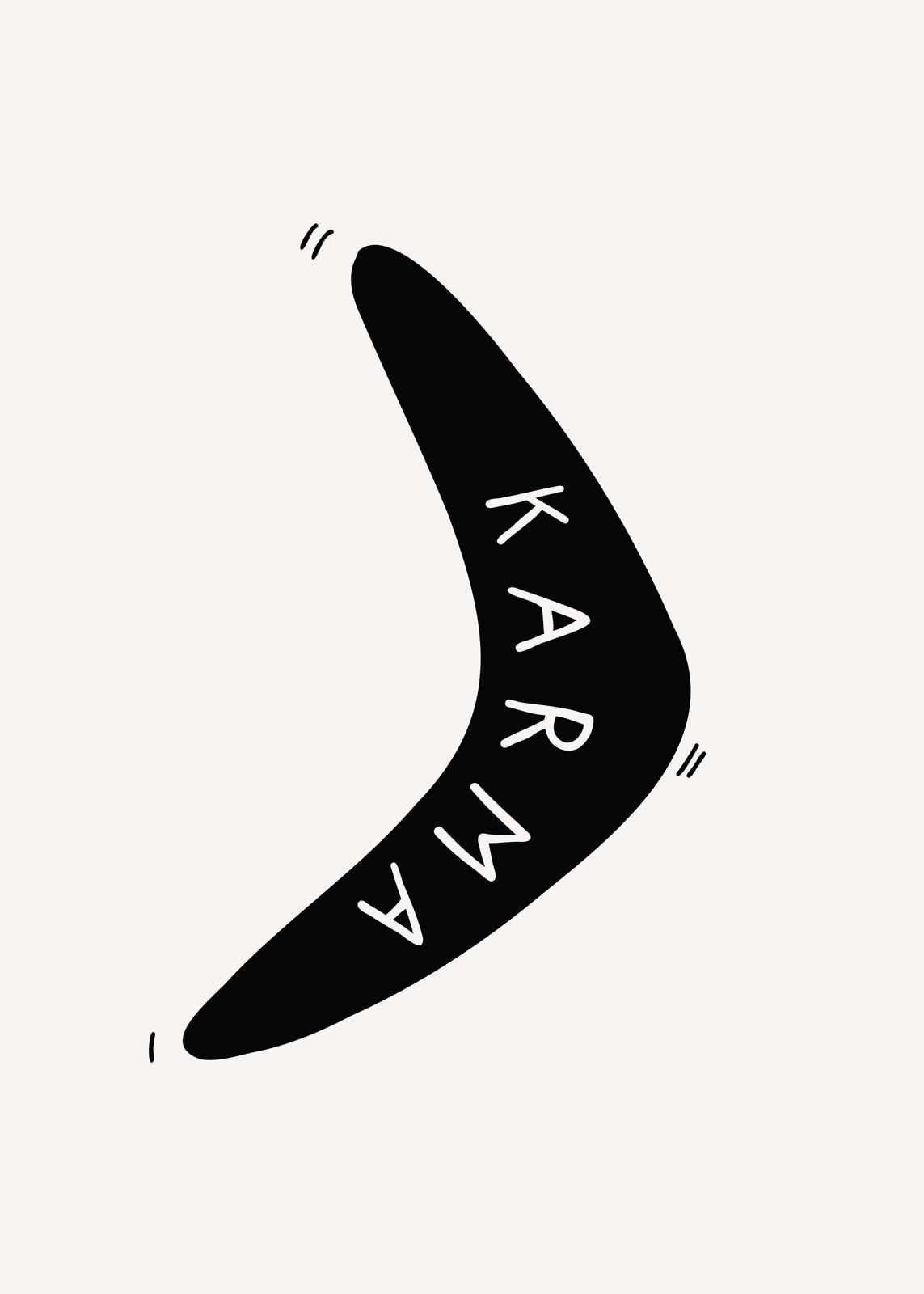 Poster - Karma Boemerang