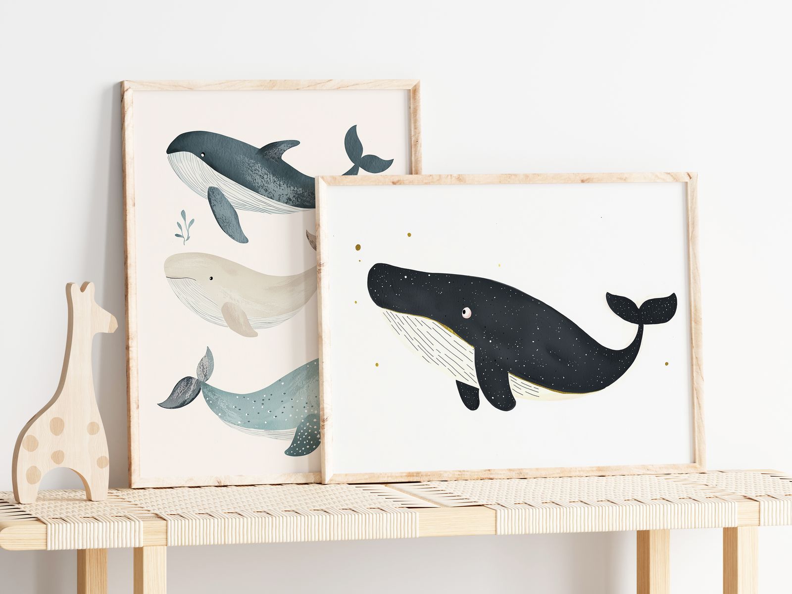 Poster - Walillustraties / Set van 2