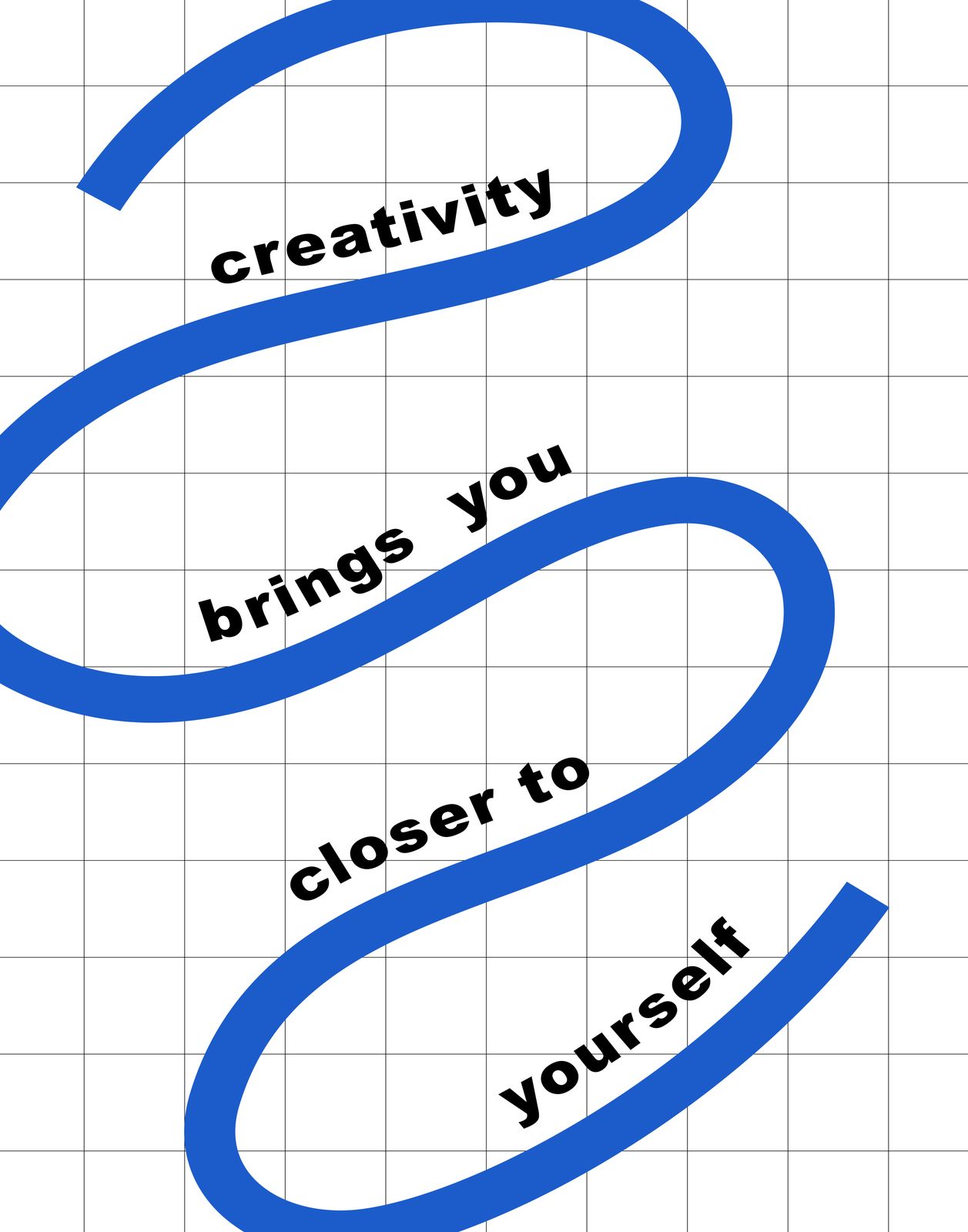 Poster - Creativiteit Brengt Je Dichterbij
