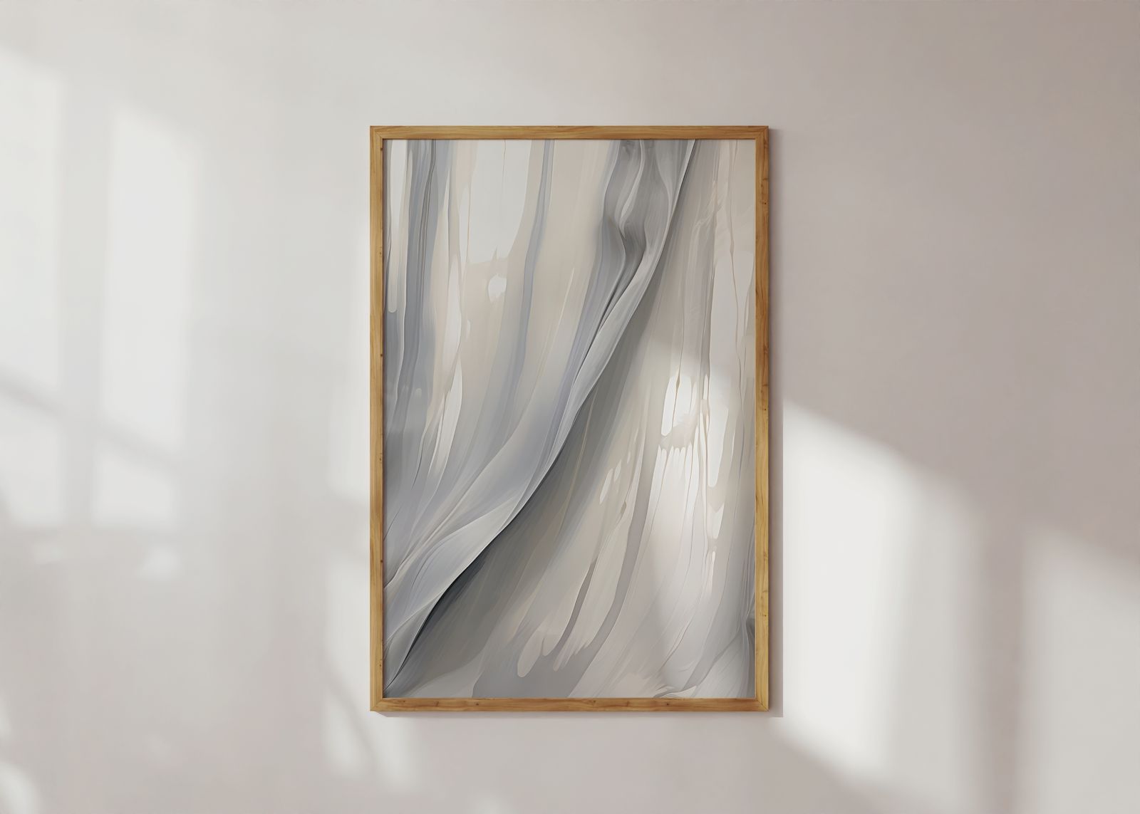 Poster - Abstracte Golven