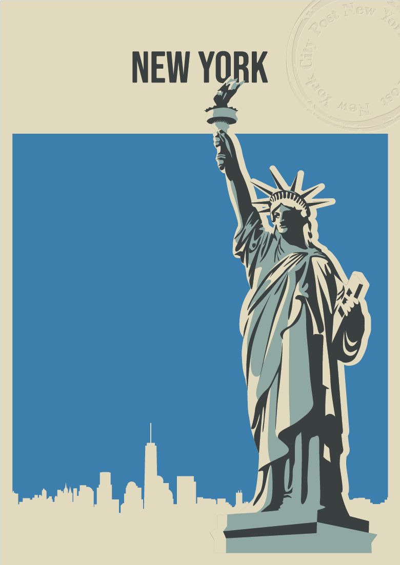 Vrijheidsbeeld Poster