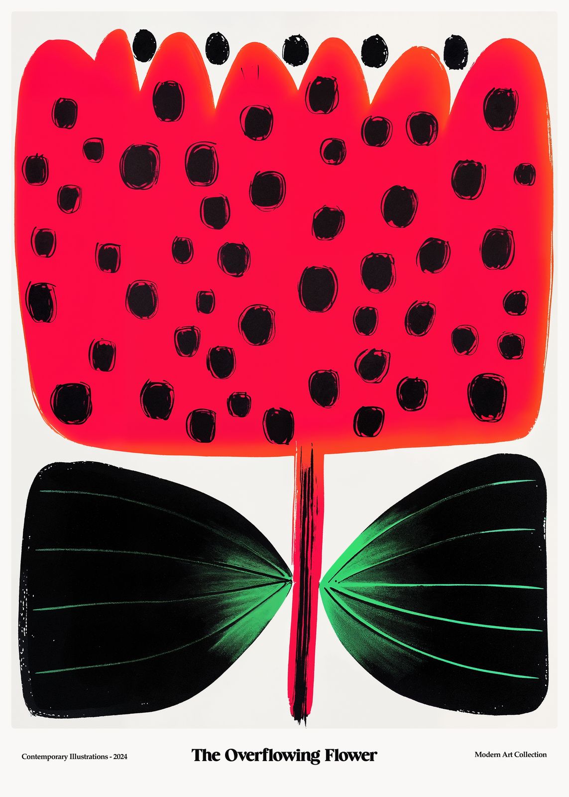Poster - The Overflowing Flower