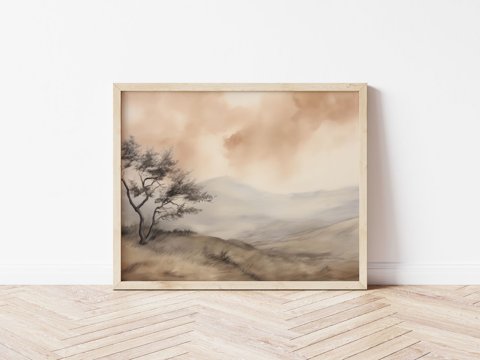 Poster - Serene Landschap