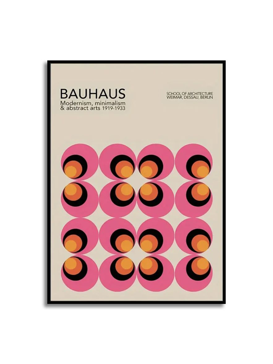 Poster - Bauhaus Abstracte Kunst