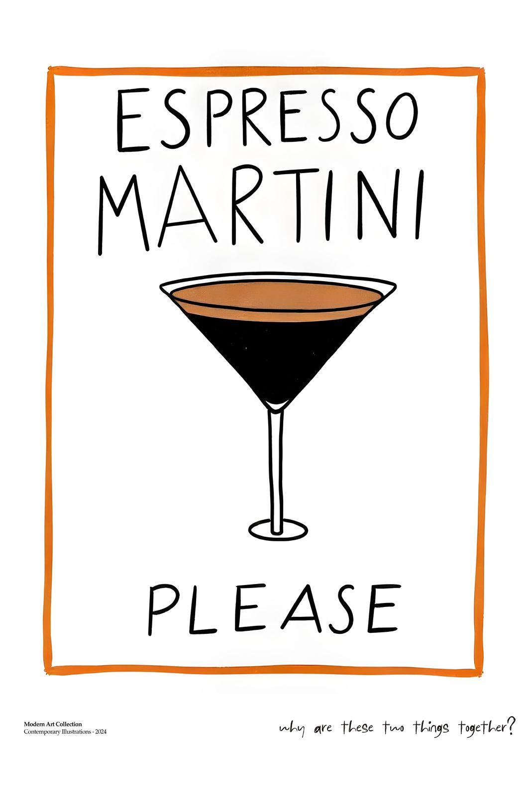 Poster - Espresso Martini Alstublieft