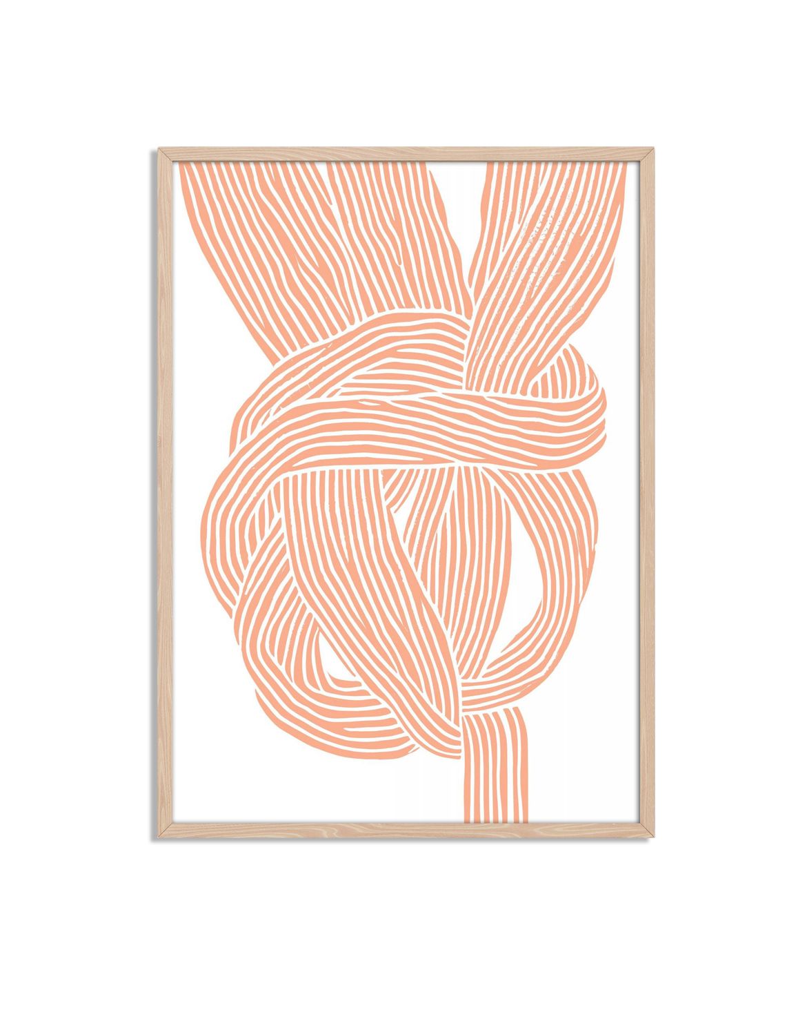 Abstracte Knoop Poster