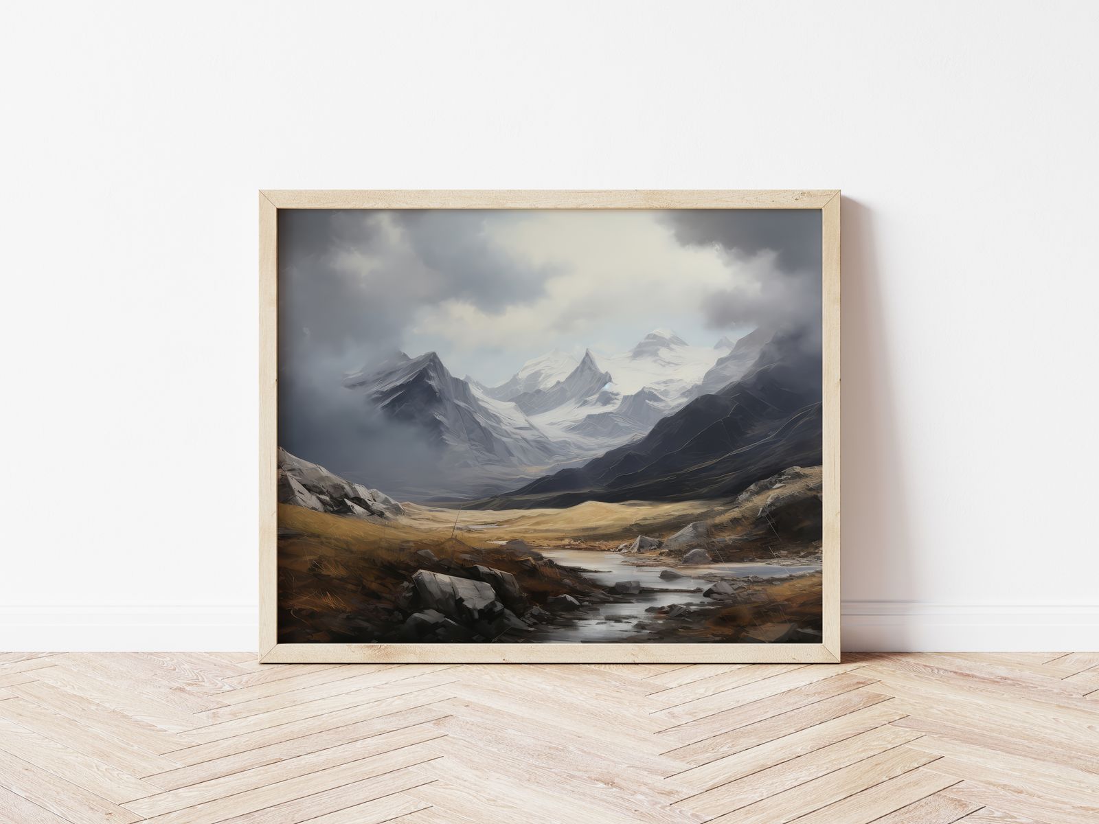 Poster - Berglandschap