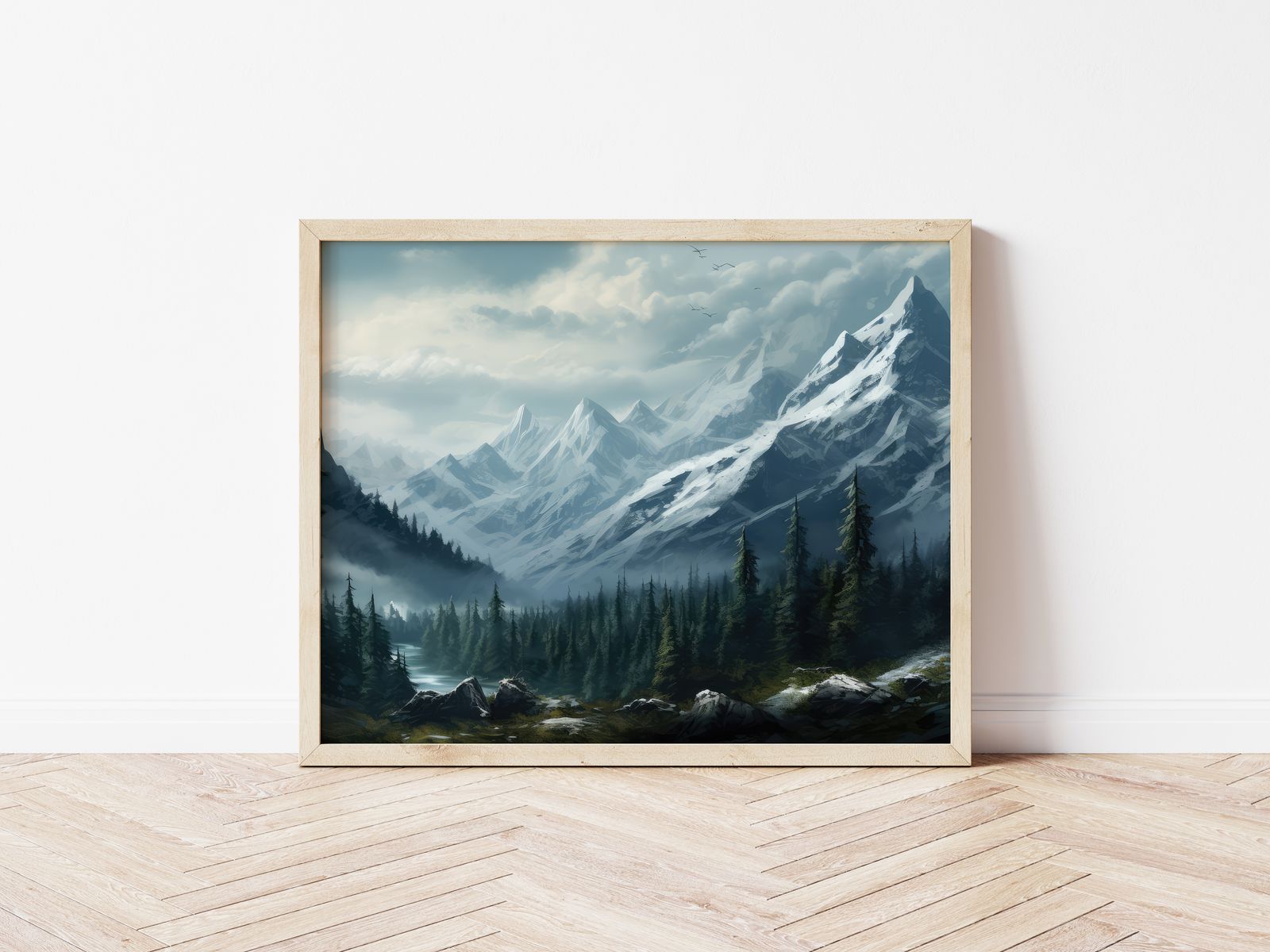 Poster - Berglandschap
