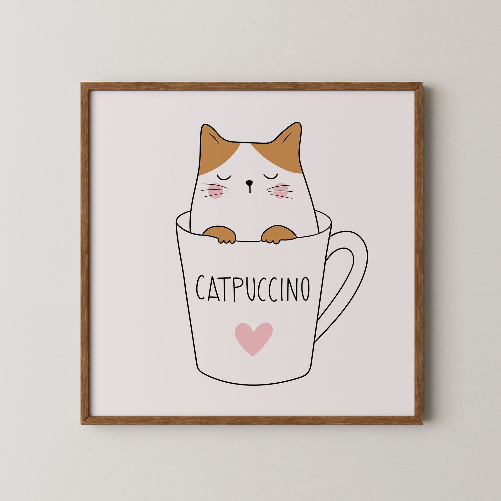 Poster - Catpuccino