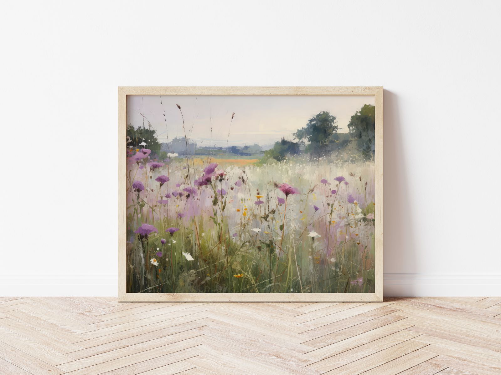 Poster - Wilde Bloemenwei