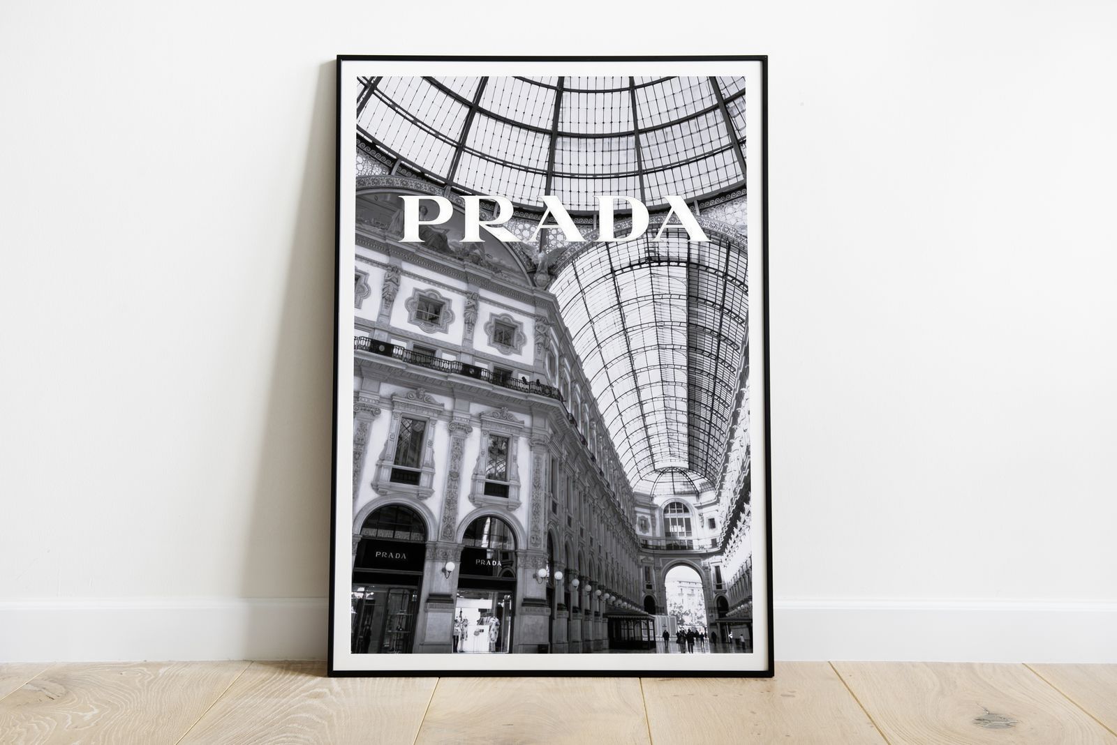 Poster - Prada in Galleria Vittorio Emanuele II