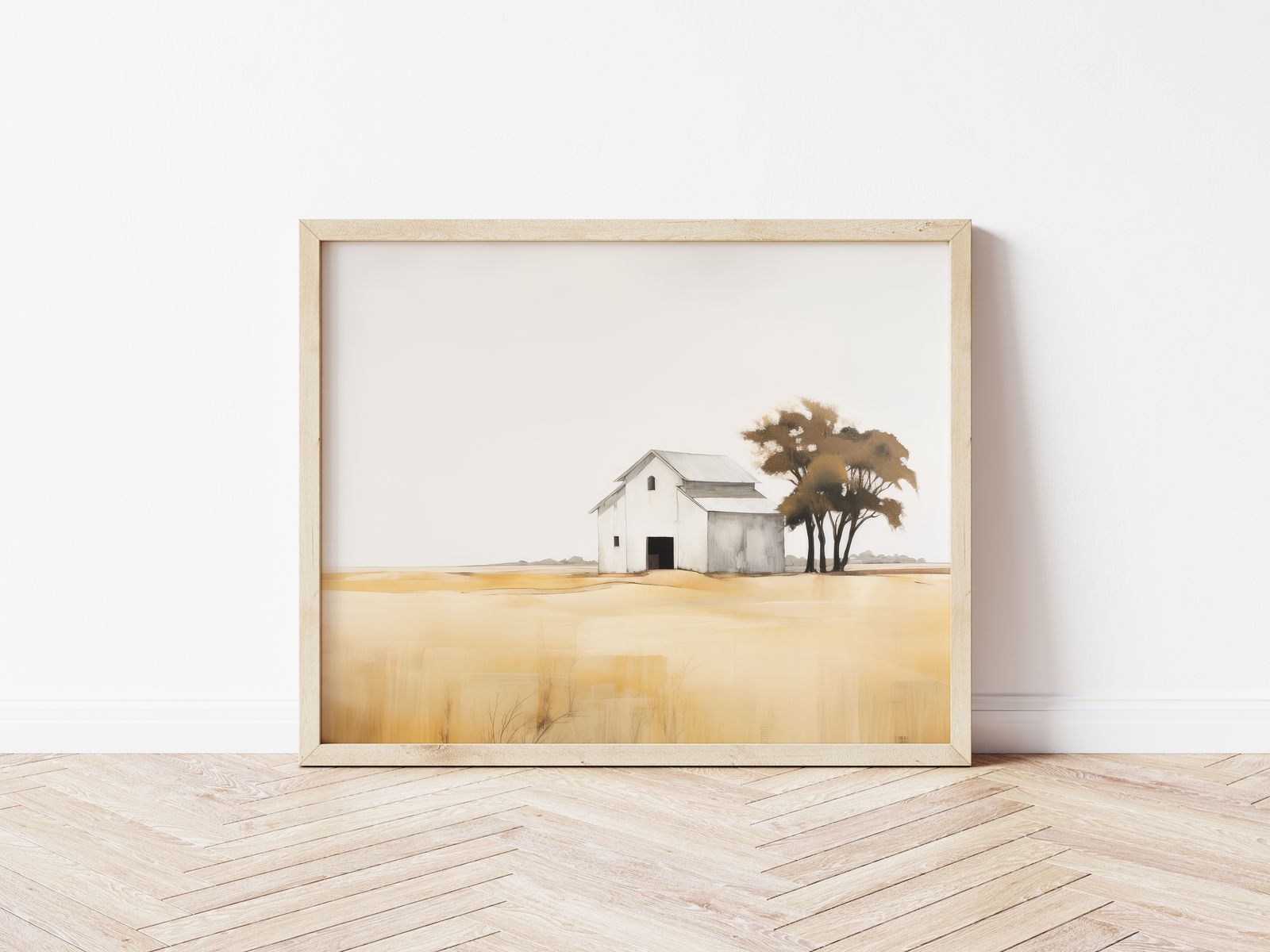 Poster - Landelijk landschap