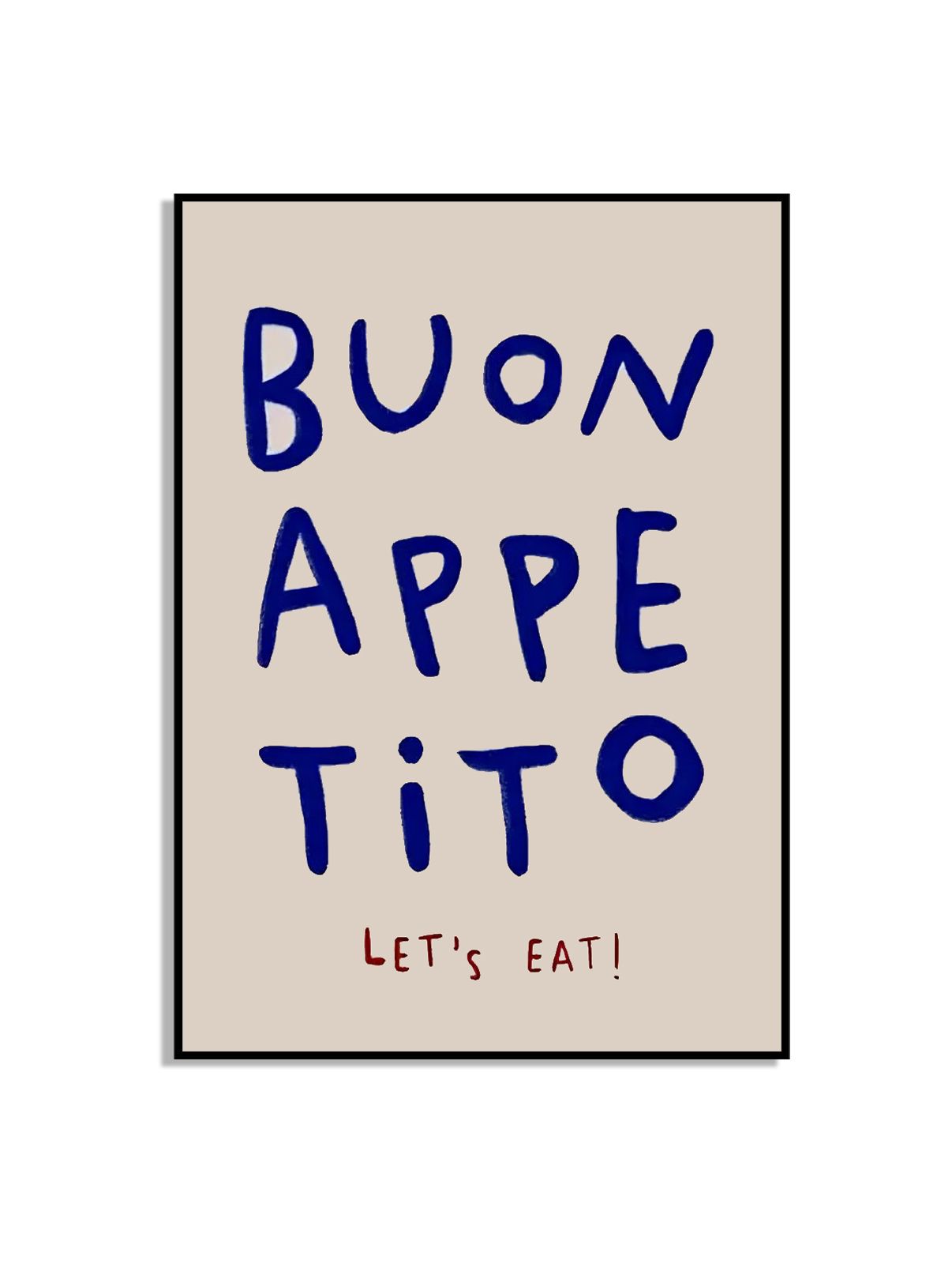 Buon Appetito Poster