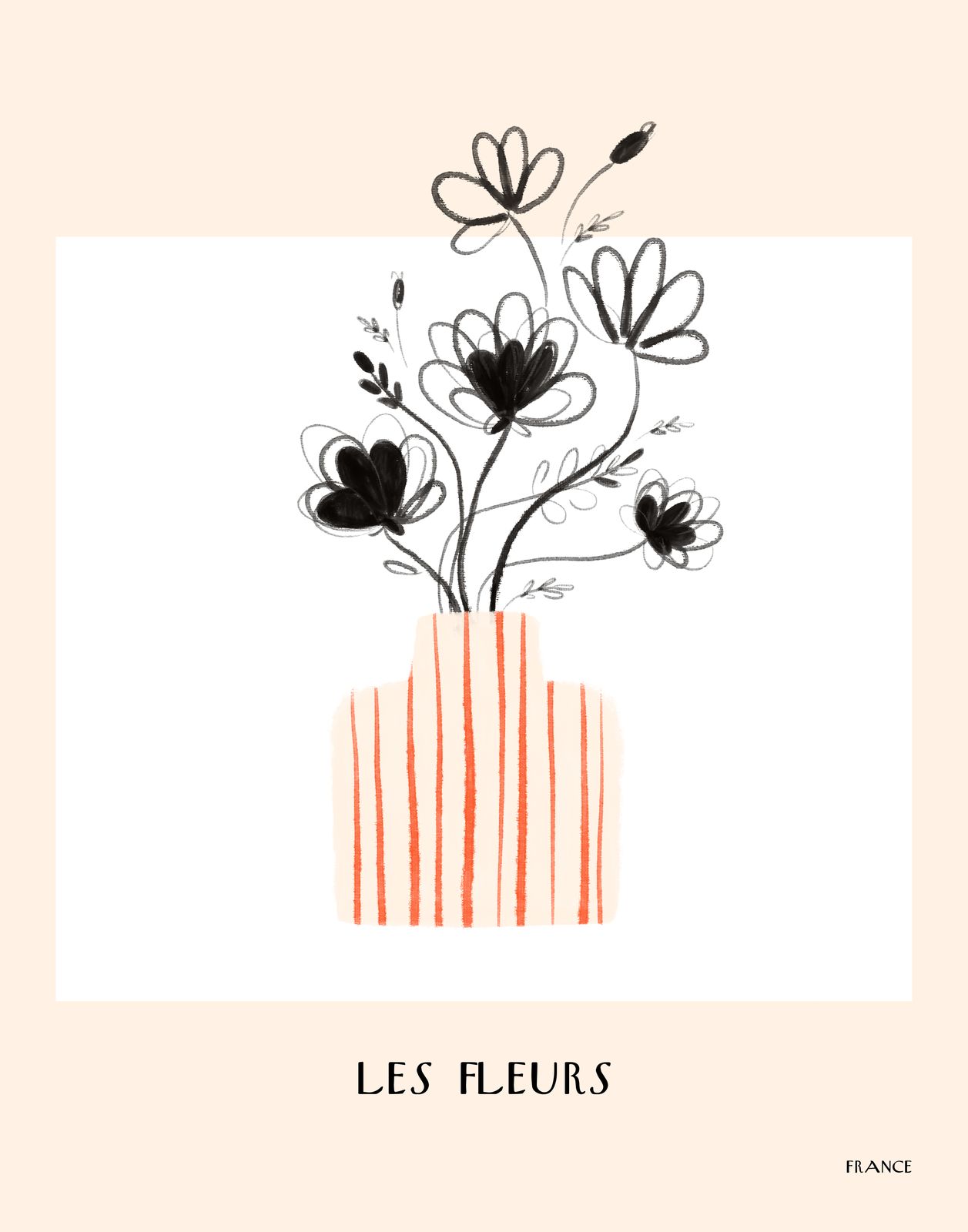 Poster - Les Fleurs