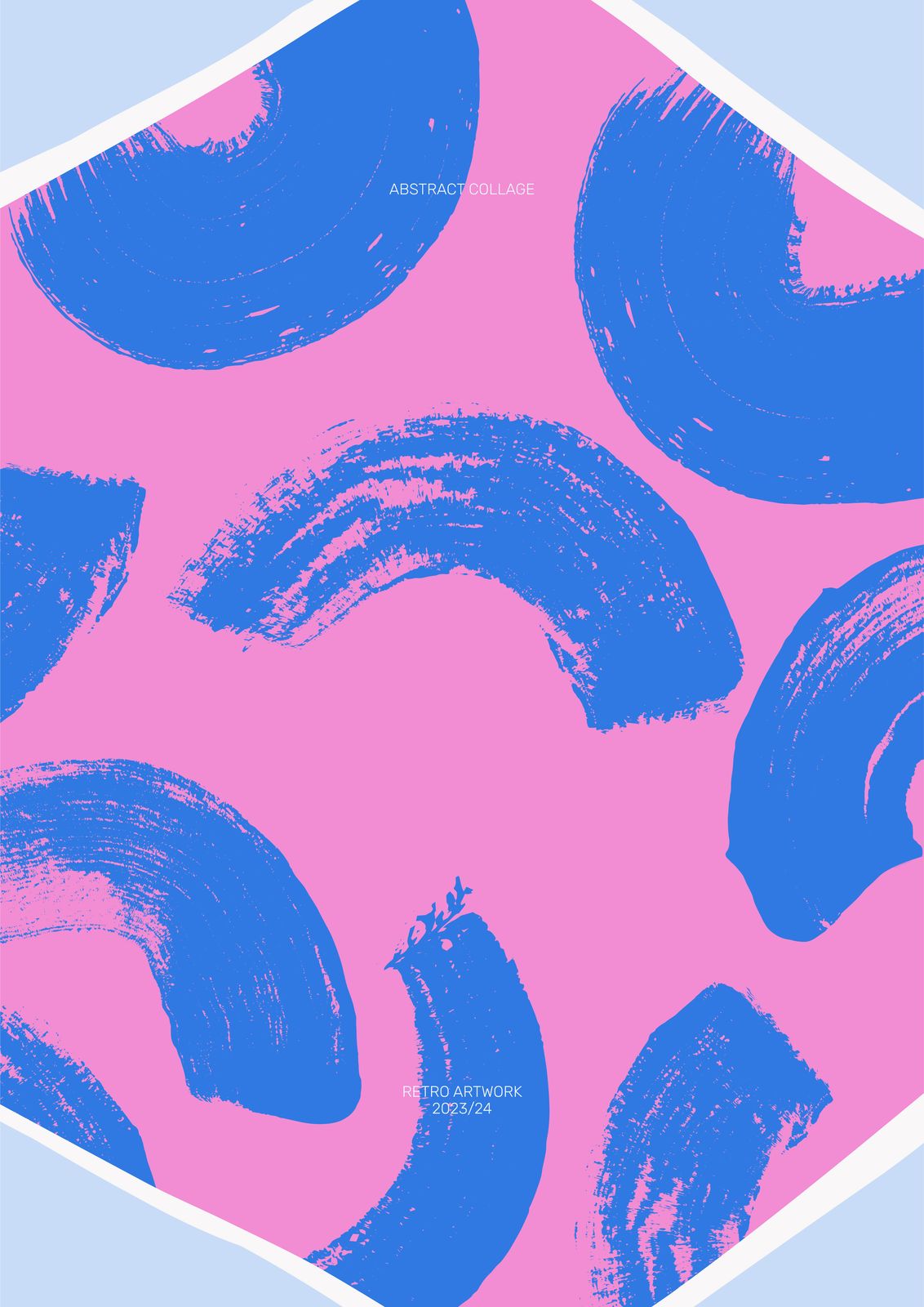 Poster - Abstracte Collage