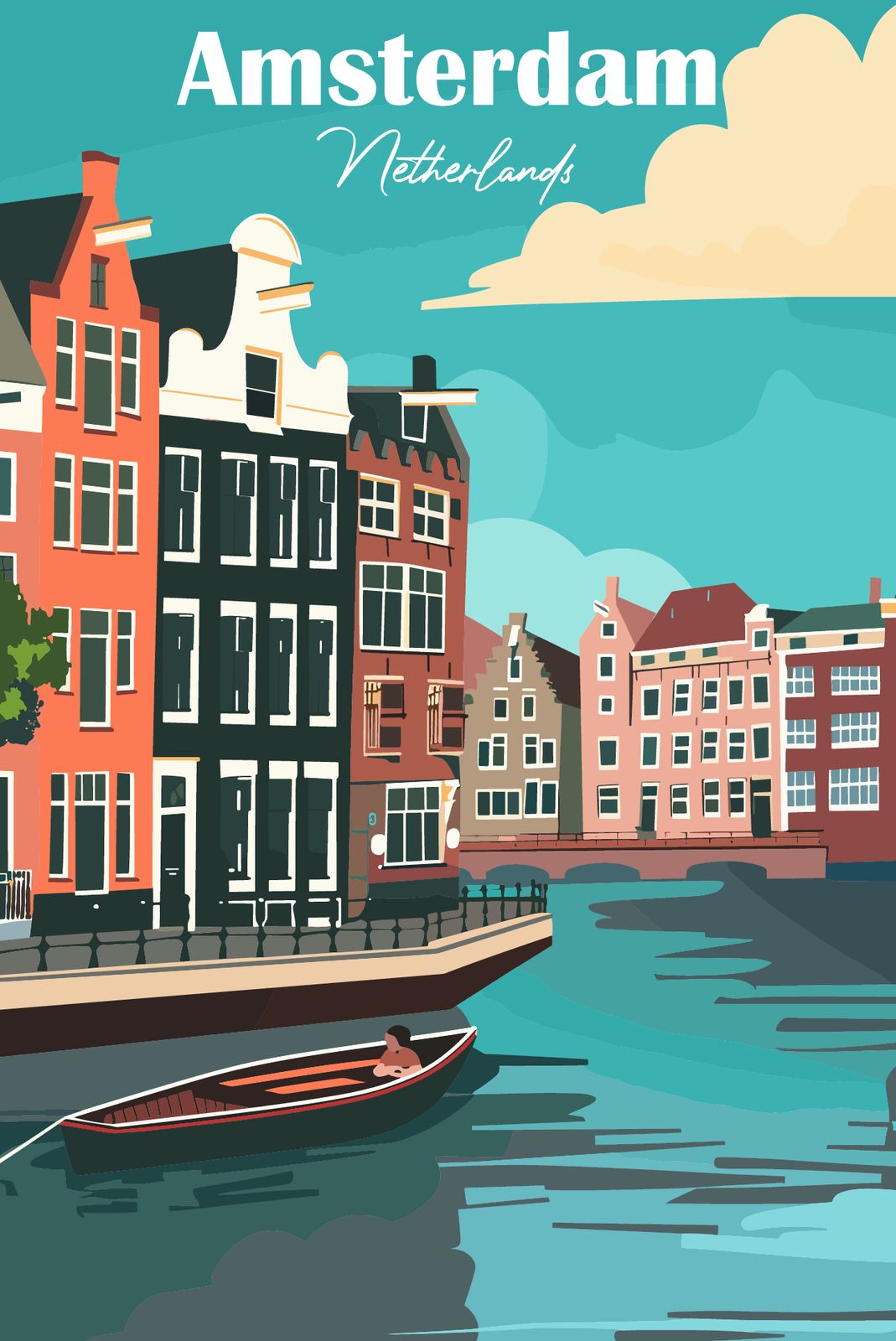 Poster - Amsterdam Nederland