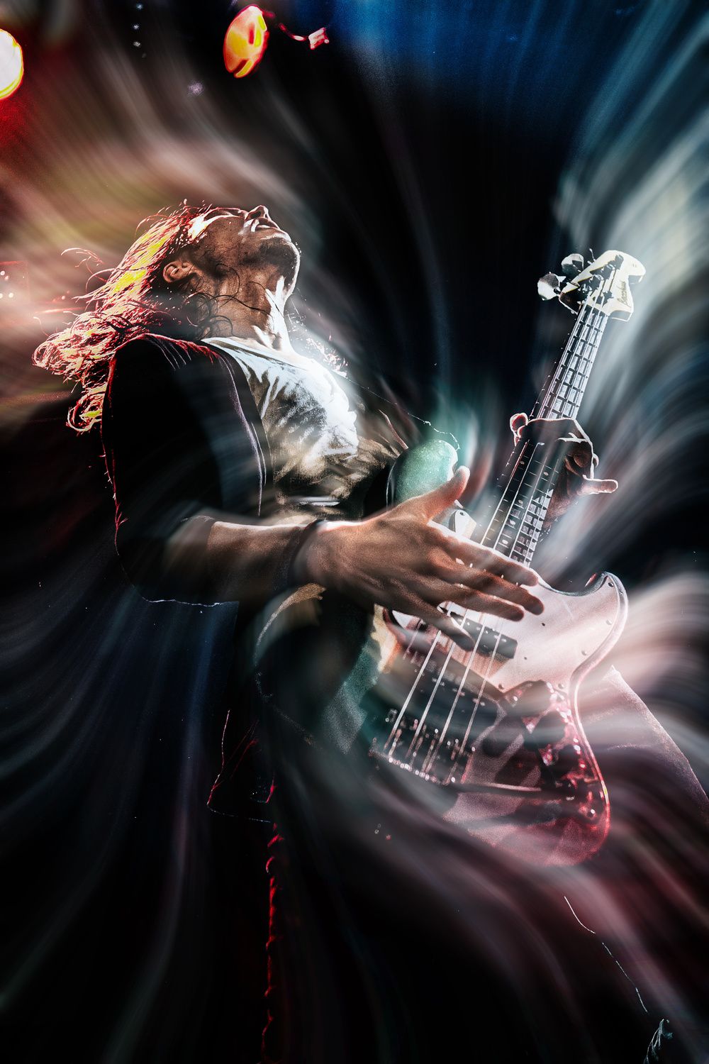 Poster - Elektrische Gitarist
