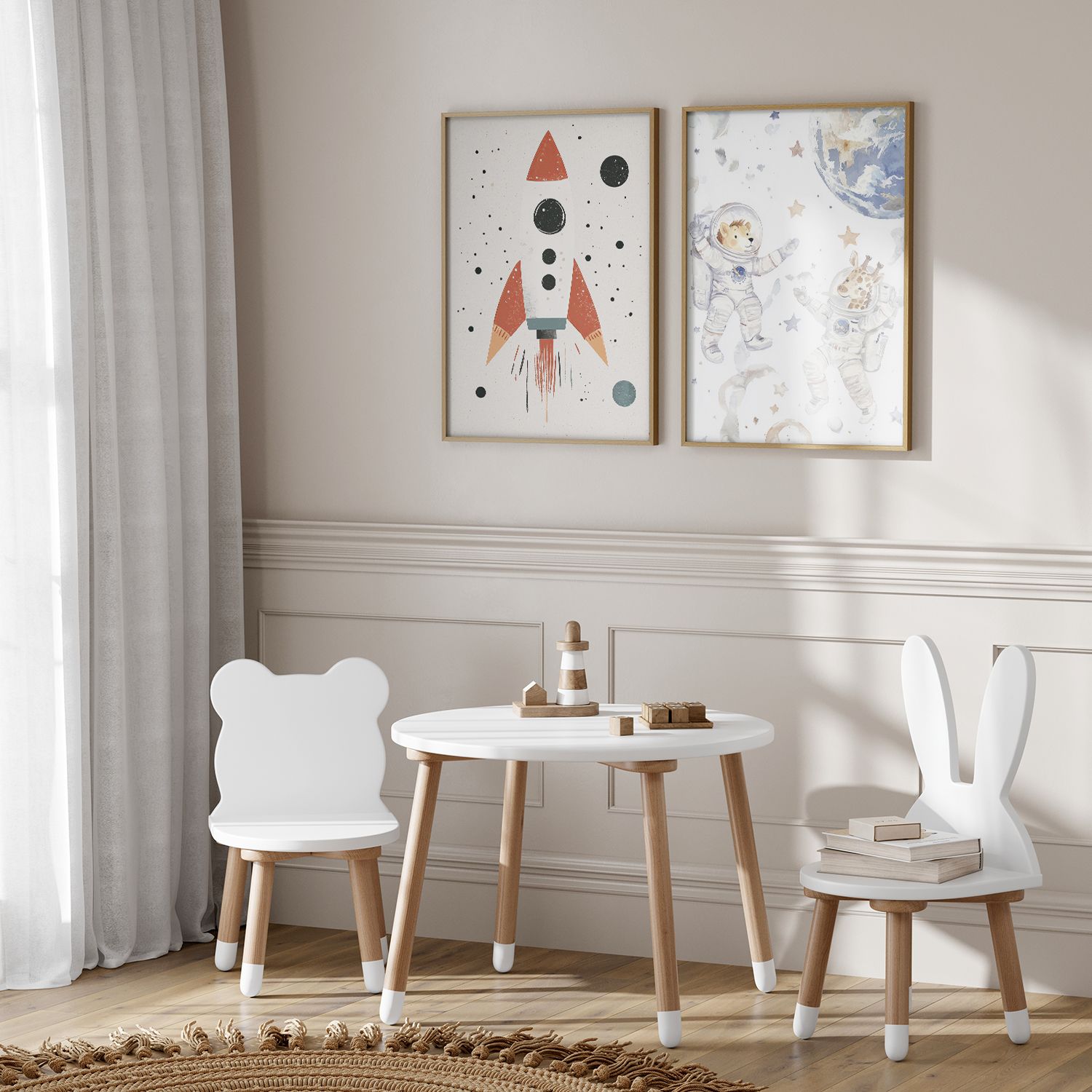 Poster - Ruimte Avontuur / Set van 2