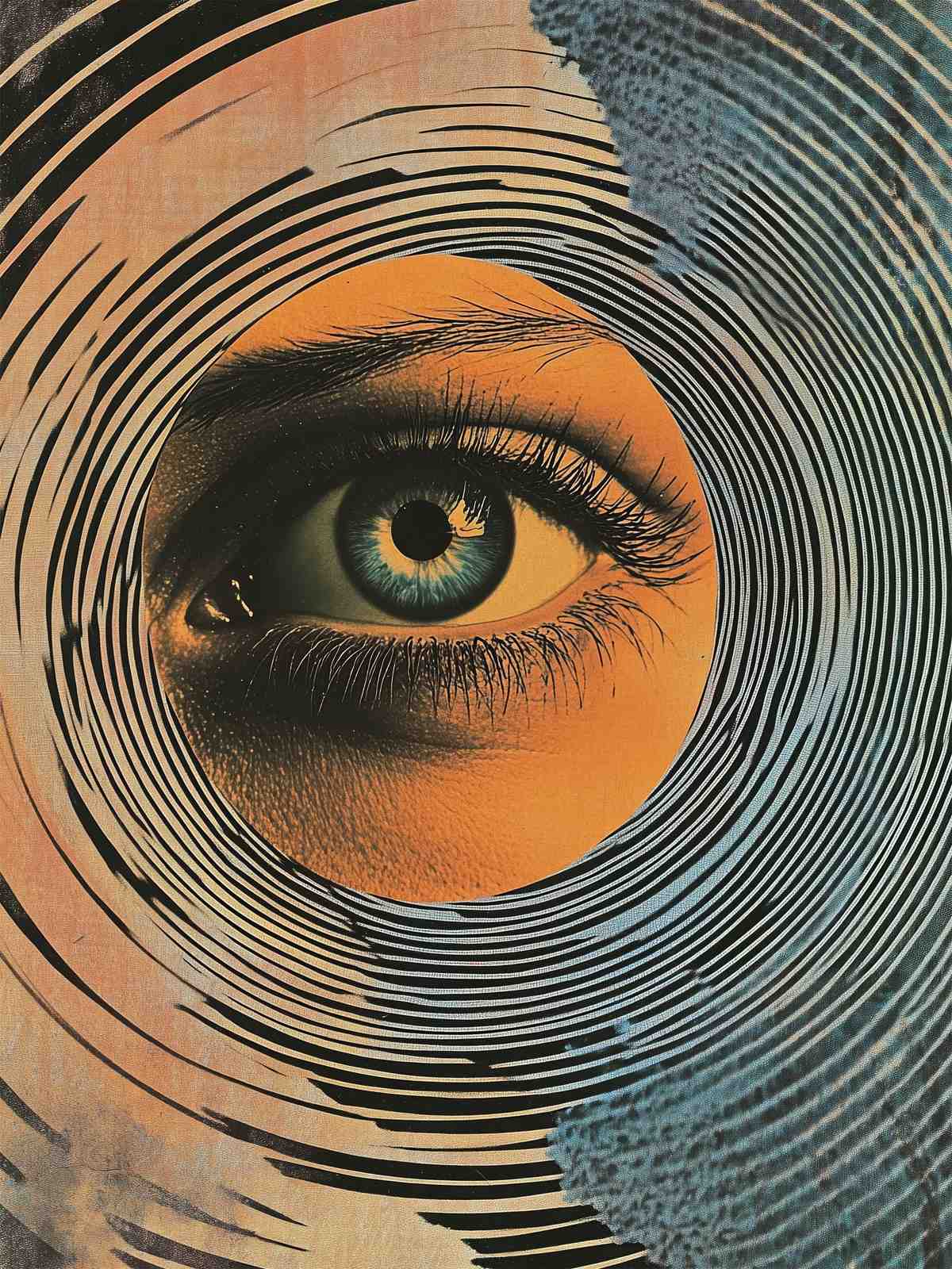 Poster - Oog van Illusie