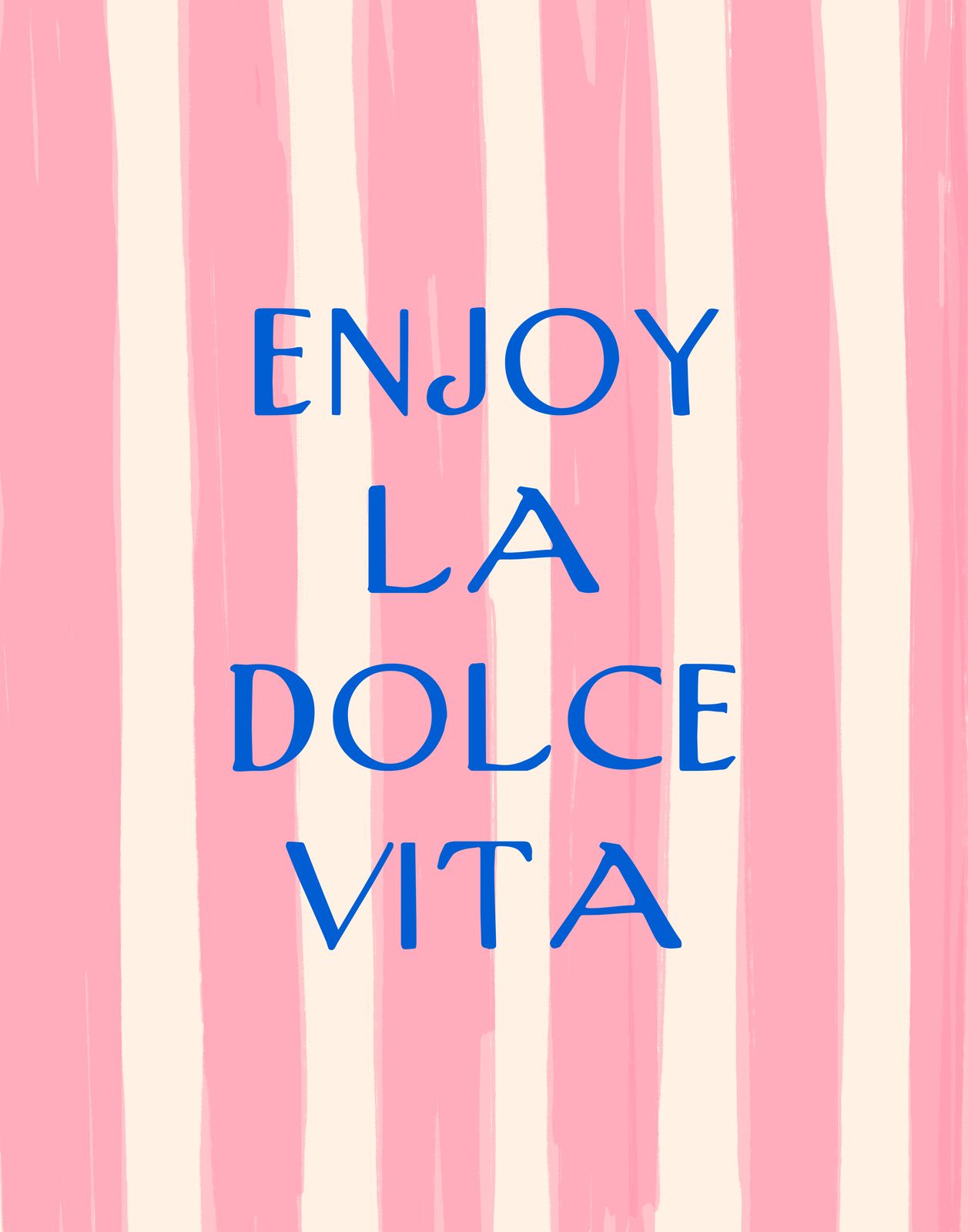Poster - Geniet van La Dolce Vita