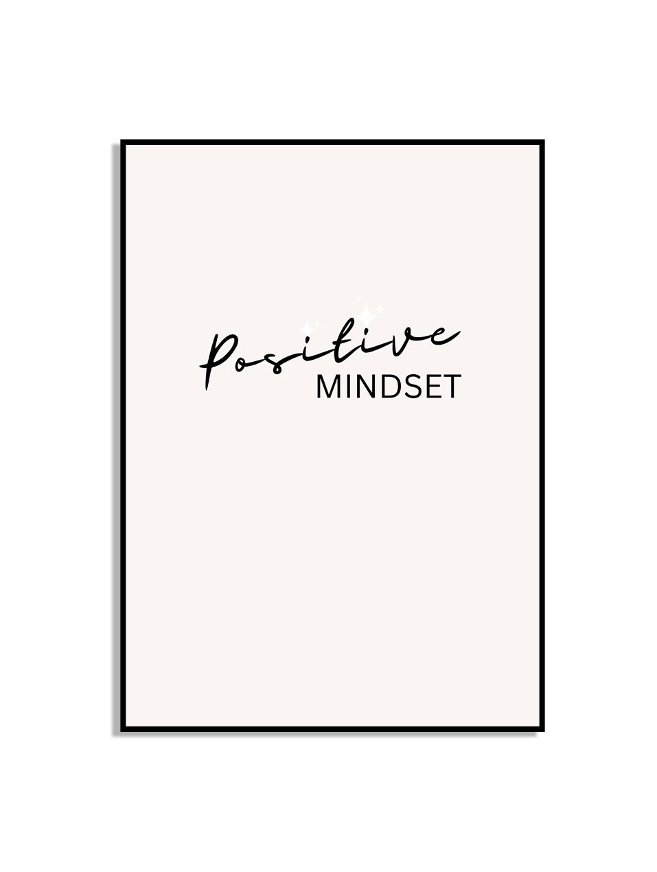 Positieve Geest Poster