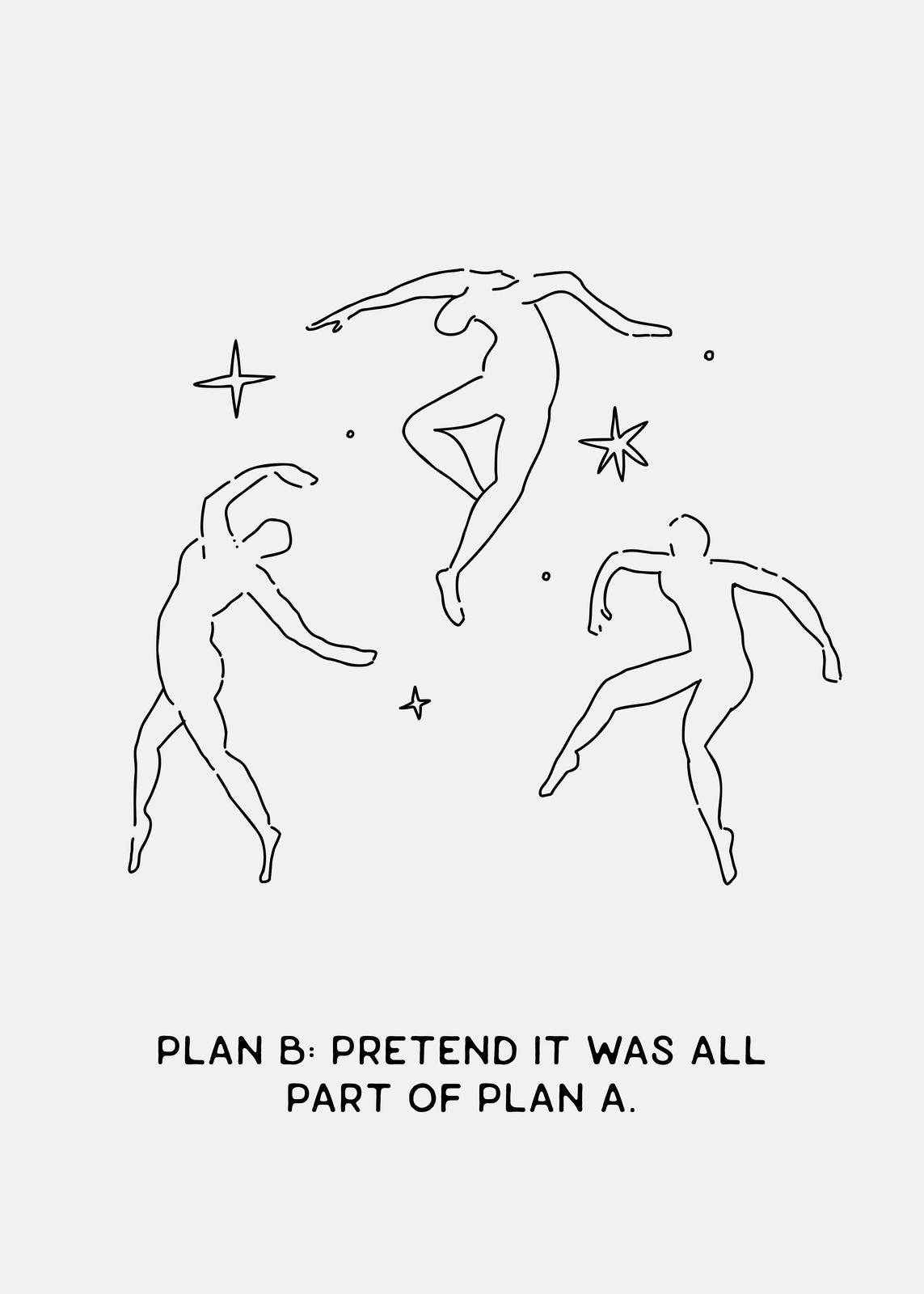 Poster - Plan B: Artistieke Schets