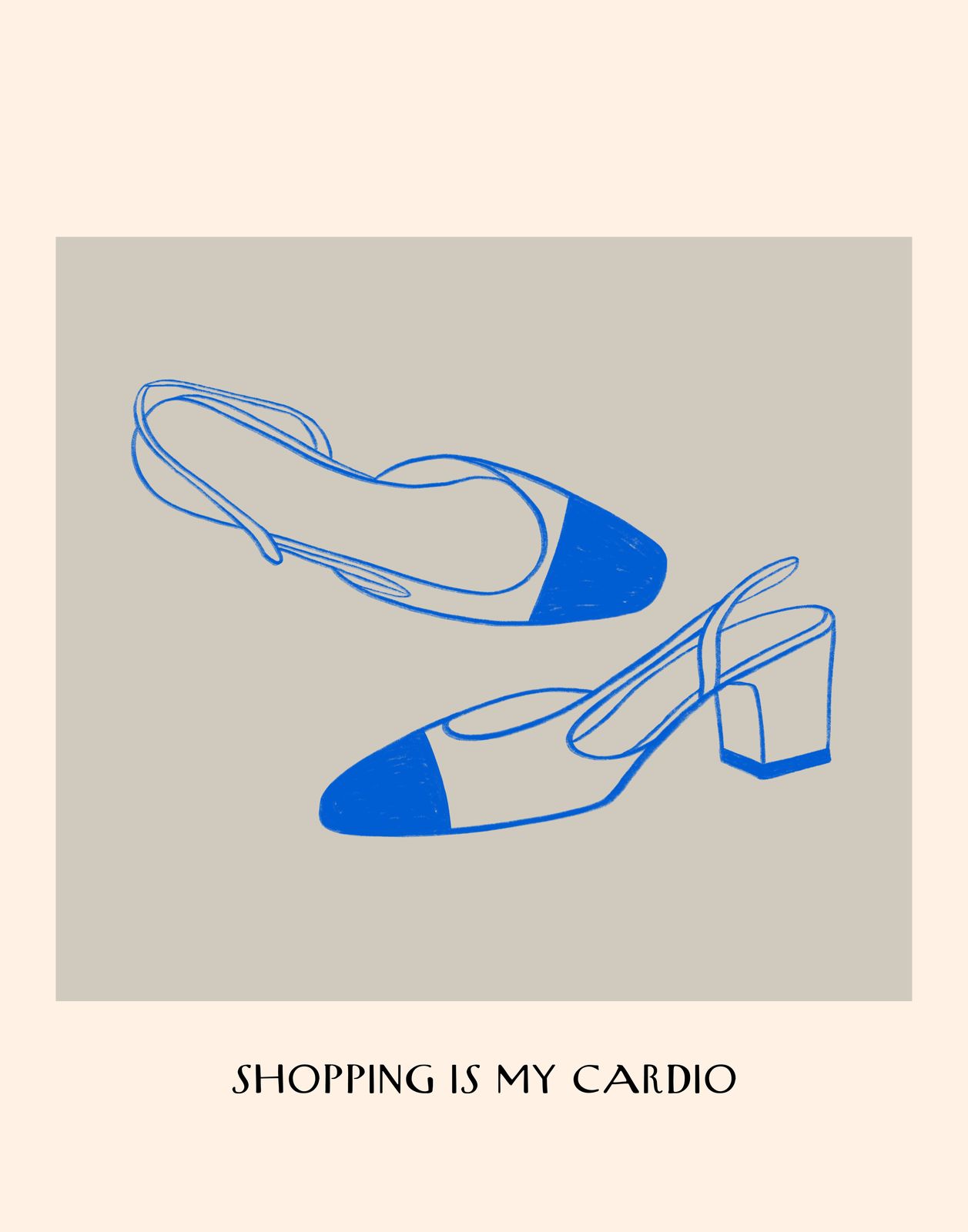 Poster - Modeschoenen