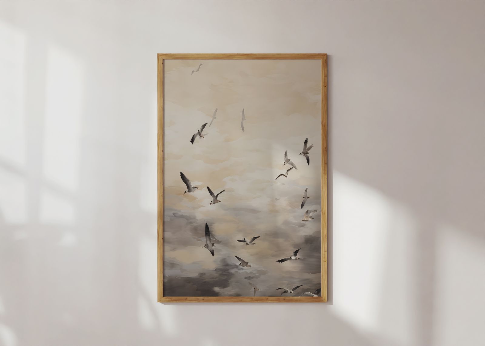 Poster - Vogels in vlucht