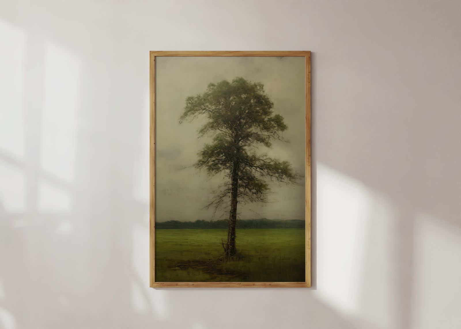 Poster - Eenzame Boom