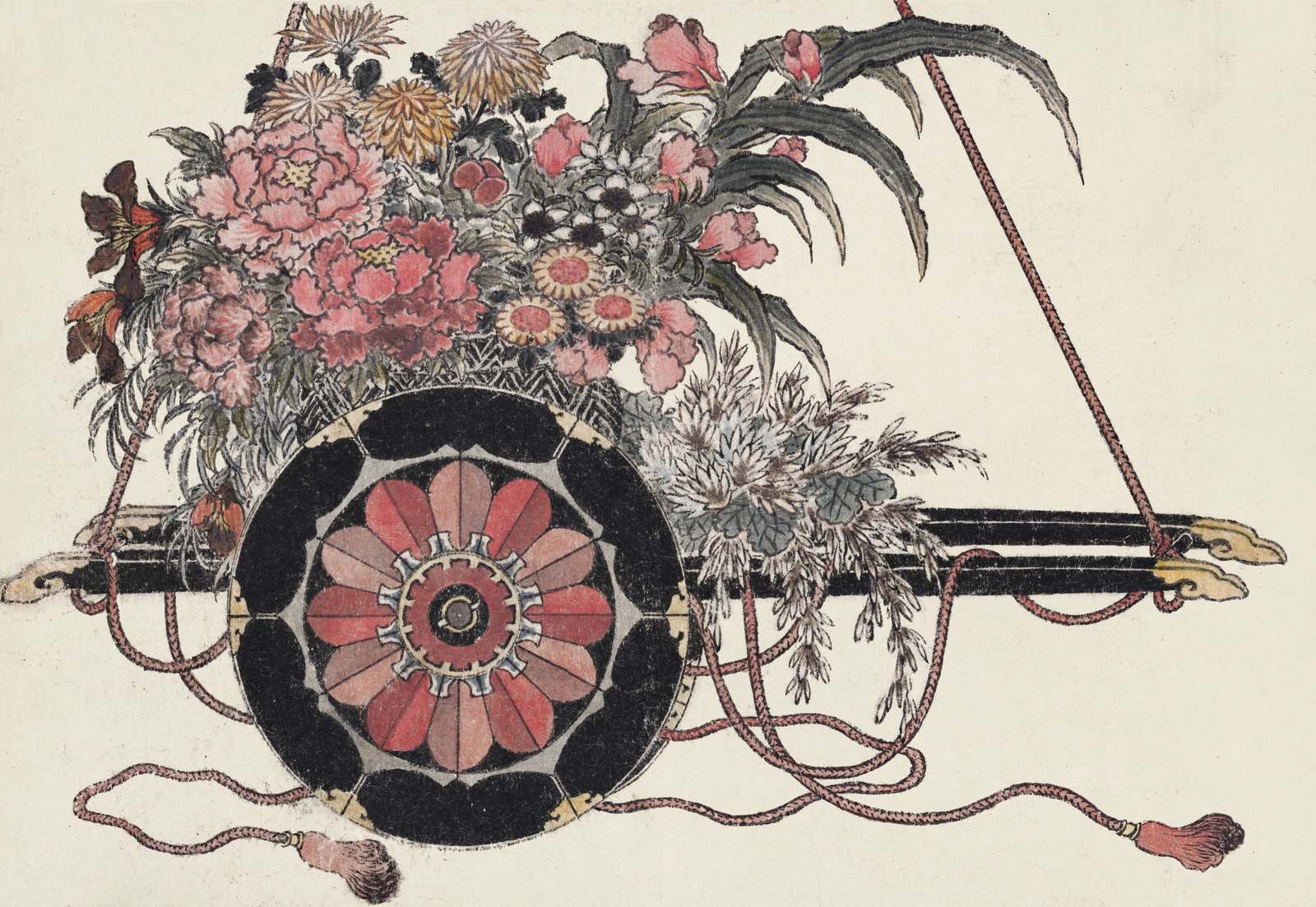 Poster - Bloemenkunstwerk