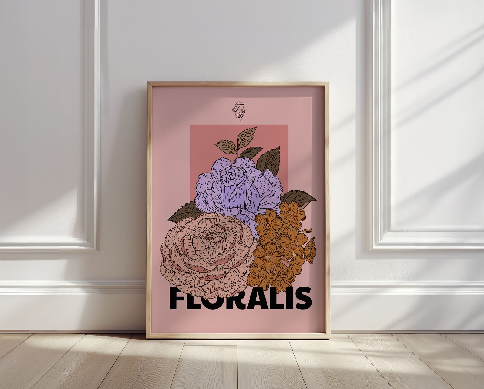 Poster - Bloemenkunst Collectie / Set van 2