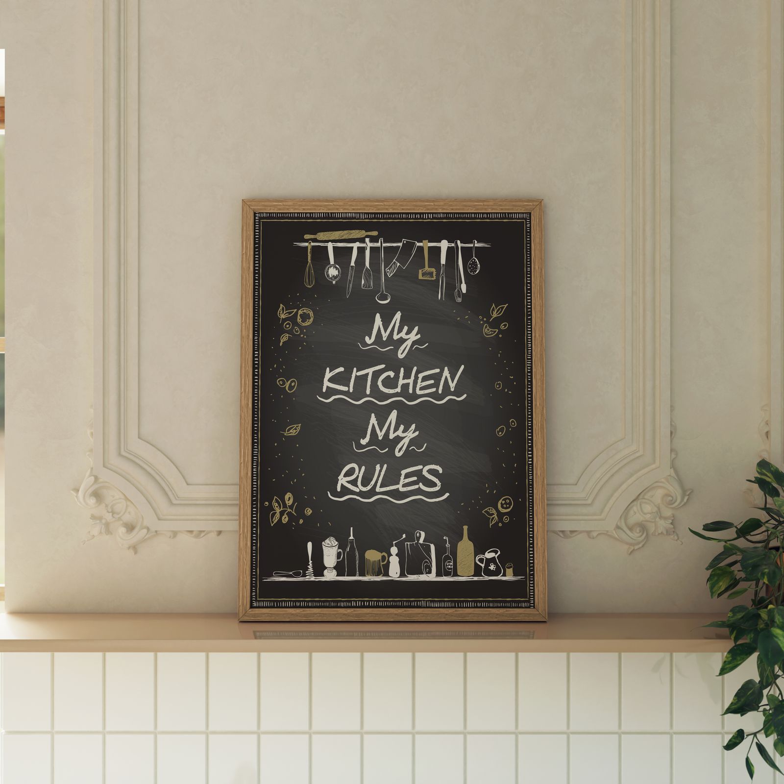 Poster - Keukenregels
